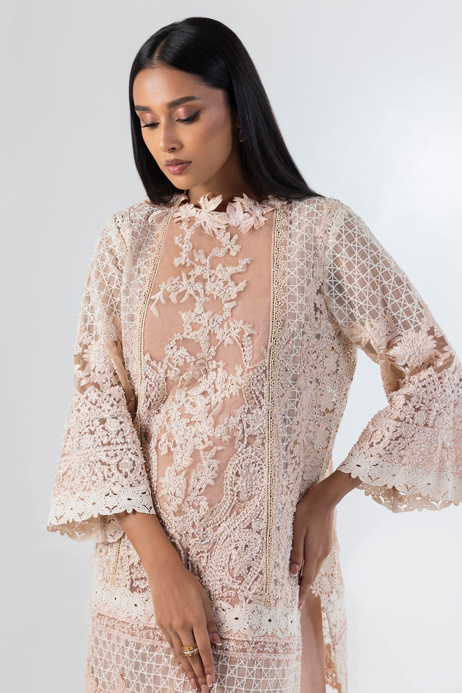 Sana Safinaz | Luxury Pret | SS24FOR254P2T - Official Sana Safinaz stockist in UK - Sakeena London