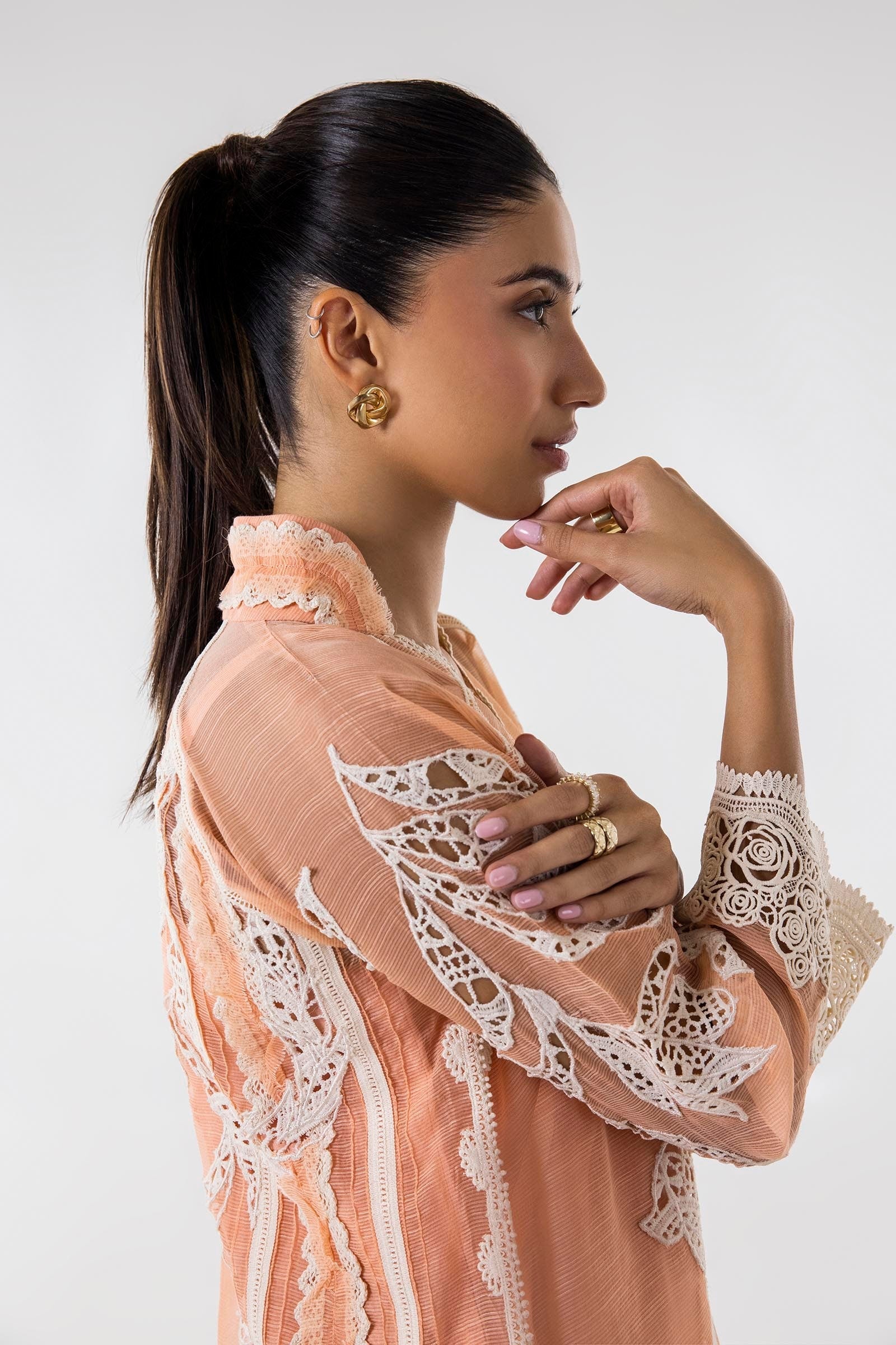 Sana Safinaz | Luxury Pret | SS24FOR241P2T - Official Sana Safinaz stockist in UK - Sakeena London