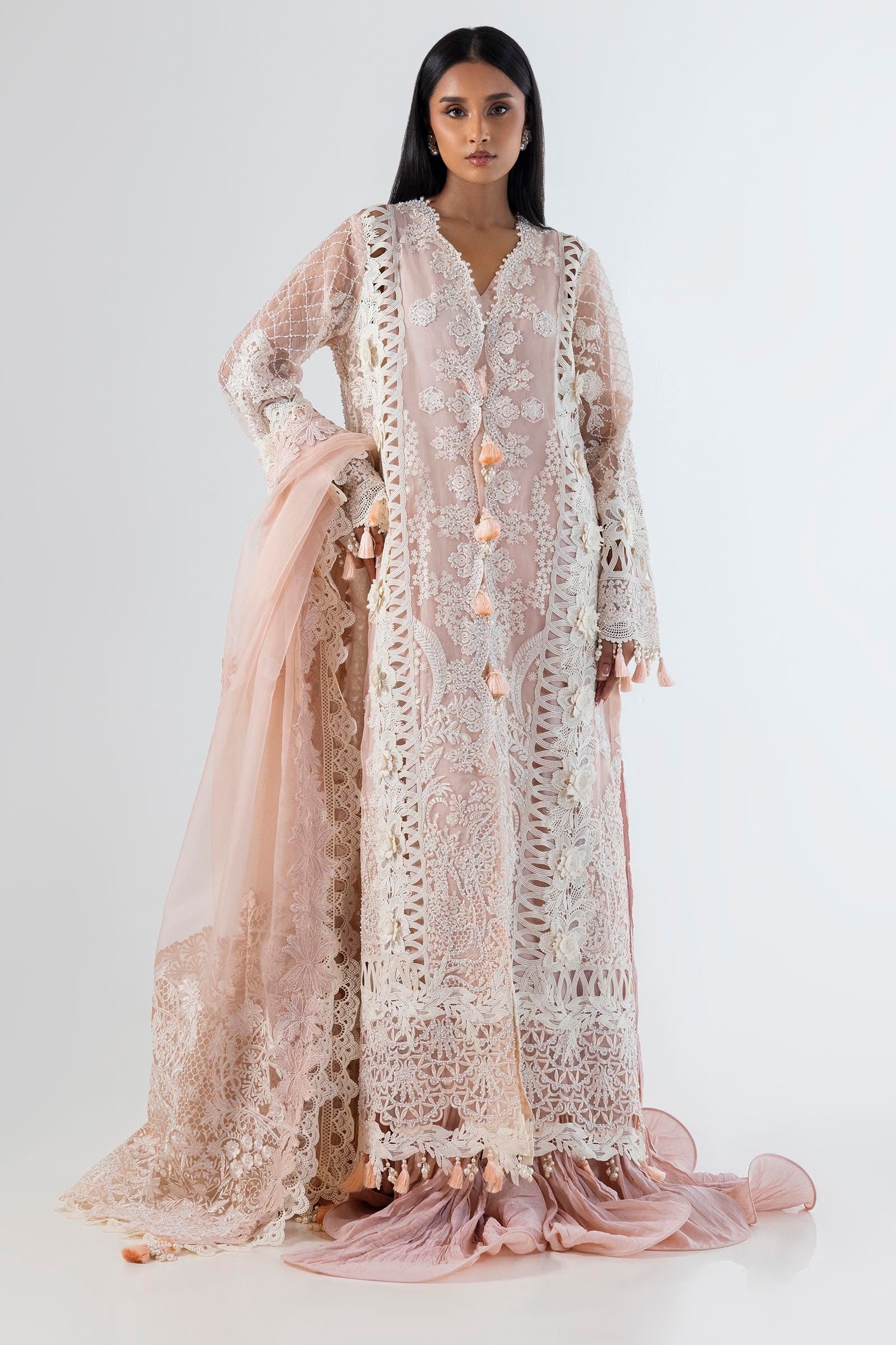 Sana Safinaz | Luxury Pret | SS24FOR264P3 - Official Sana Safinaz stockist in UK - Sakeena London