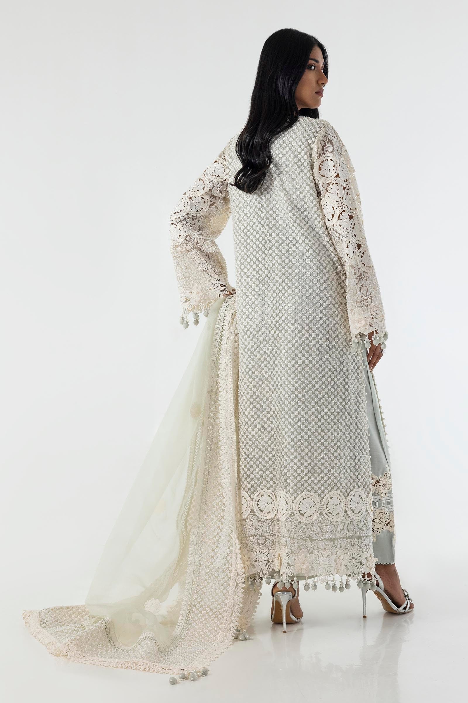 Sana Safinaz | Luxury Pret | SS24FOR265P3 - Official Sana Safinaz stockist in UK - Sakeena London