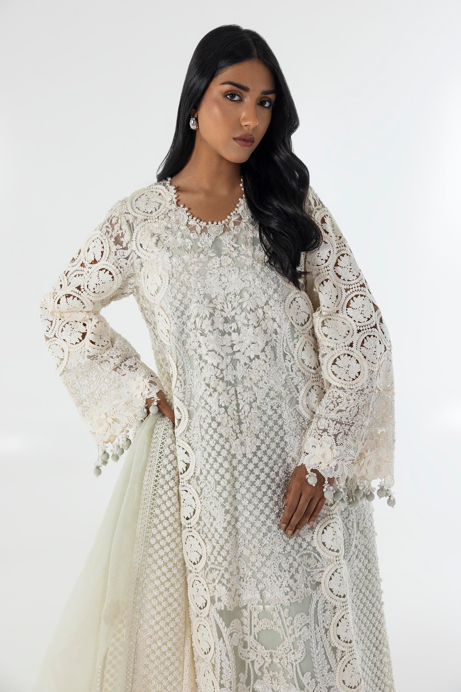 Sana Safinaz | Luxury Pret | SS24FOR265P3 - Official Sana Safinaz stockist in UK - Sakeena London