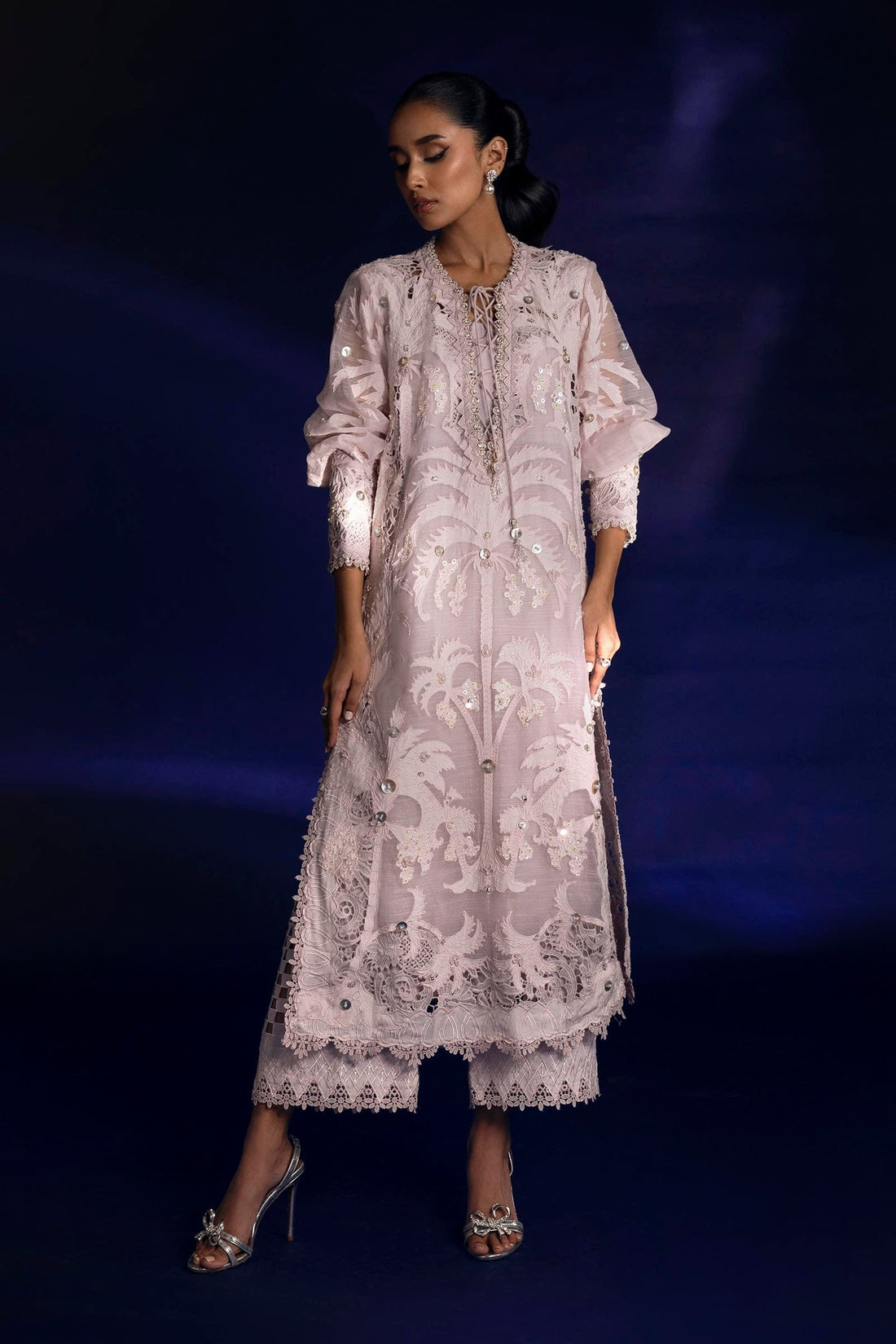 Sana Safinaz | Luxury Pret | SS24FOR266P2T - Official Sana Safinaz stockist in UK - Sakeena London