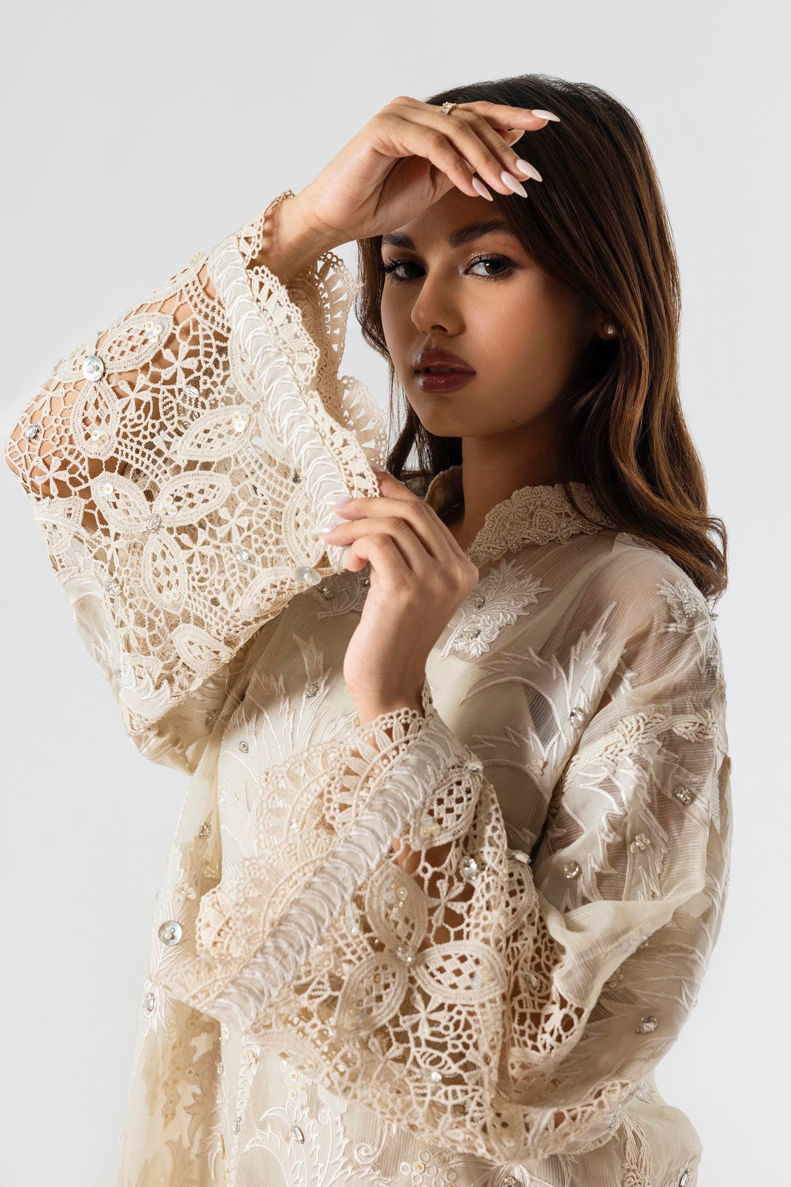 Sana Safinaz | Luxury Pret | SS24FOR267P2T - Official Sana Safinaz stockist in UK - Sakeena London