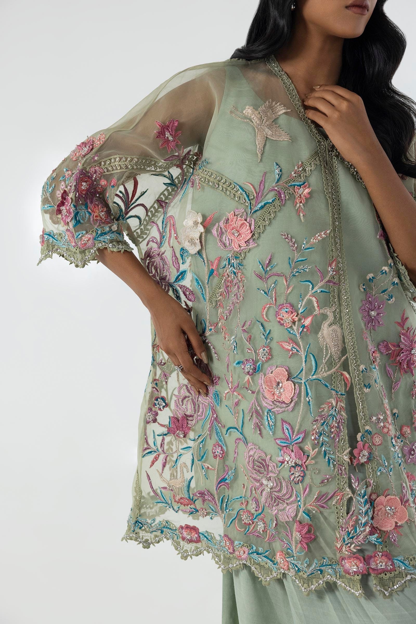 Sana Safinaz | Luxury Pret | SS24FOR271P2T - Official Sana Safinaz stockist in UK - Sakeena London