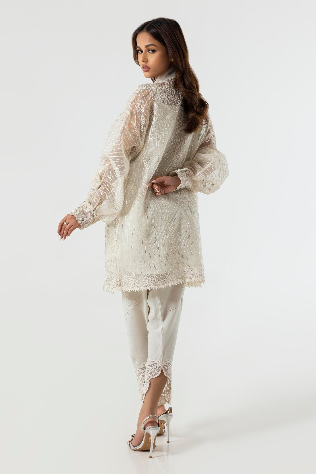 Sana Safinaz | Luxury Pret | SS24FOR273P2T - Official Sana Safinaz stockist in UK - Sakeena London