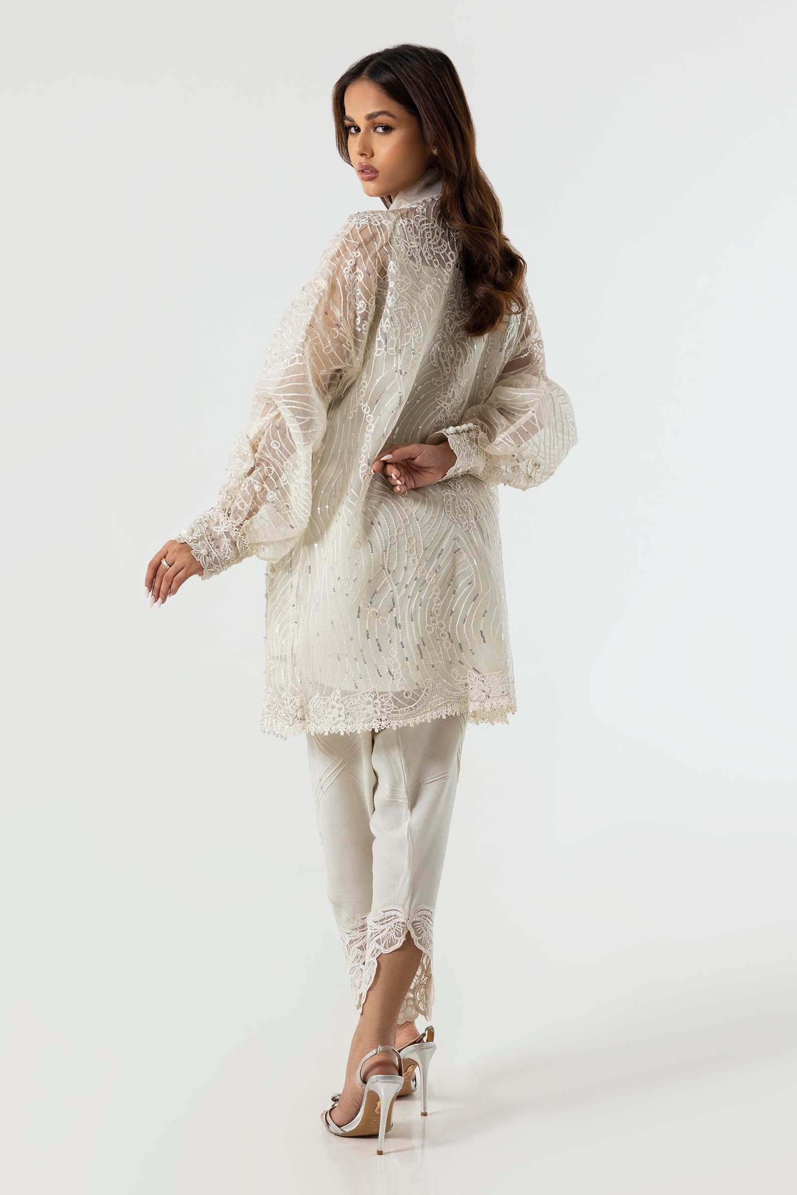 Sana Safinaz | Luxury Pret | SS24FOR273P2T - Official Sana Safinaz stockist in UK - Sakeena London