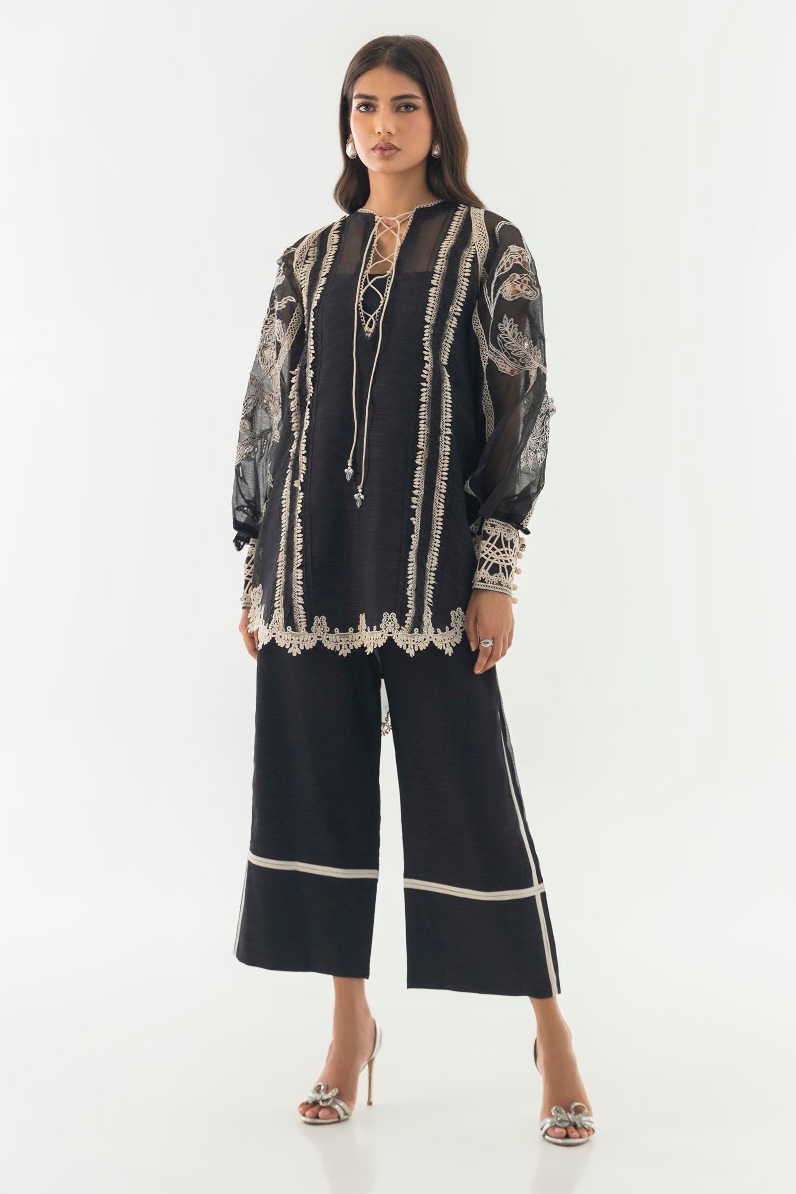 Sana Safinaz | Luxury Pret | SS24FOR240P2T - Official Sana Safinaz stockist in UK - Sakeena London