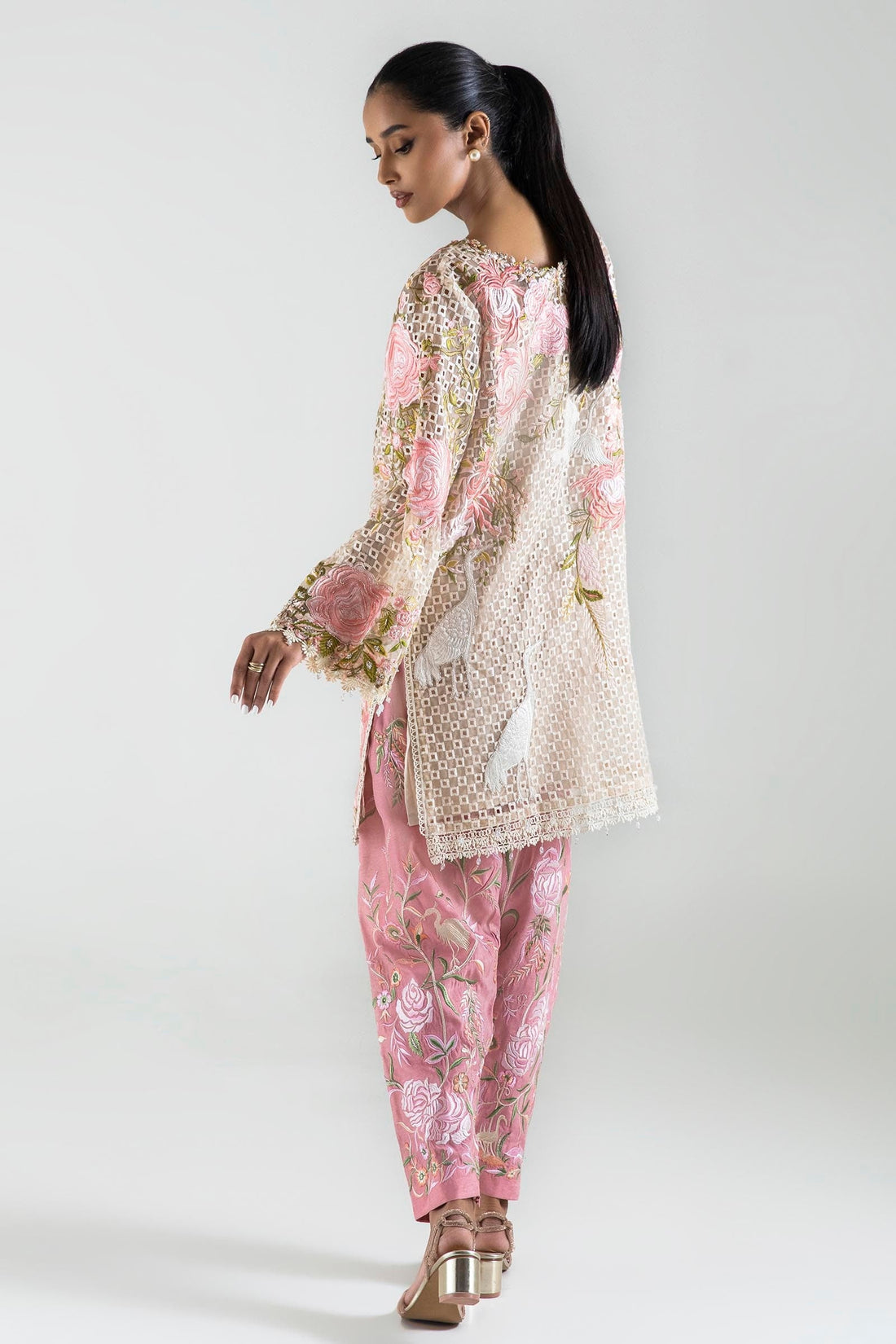 Sana Safinaz | Luxury Pret | SS24FOR223P2T - Official Sana Safinaz stockist in UK - Sakeena London