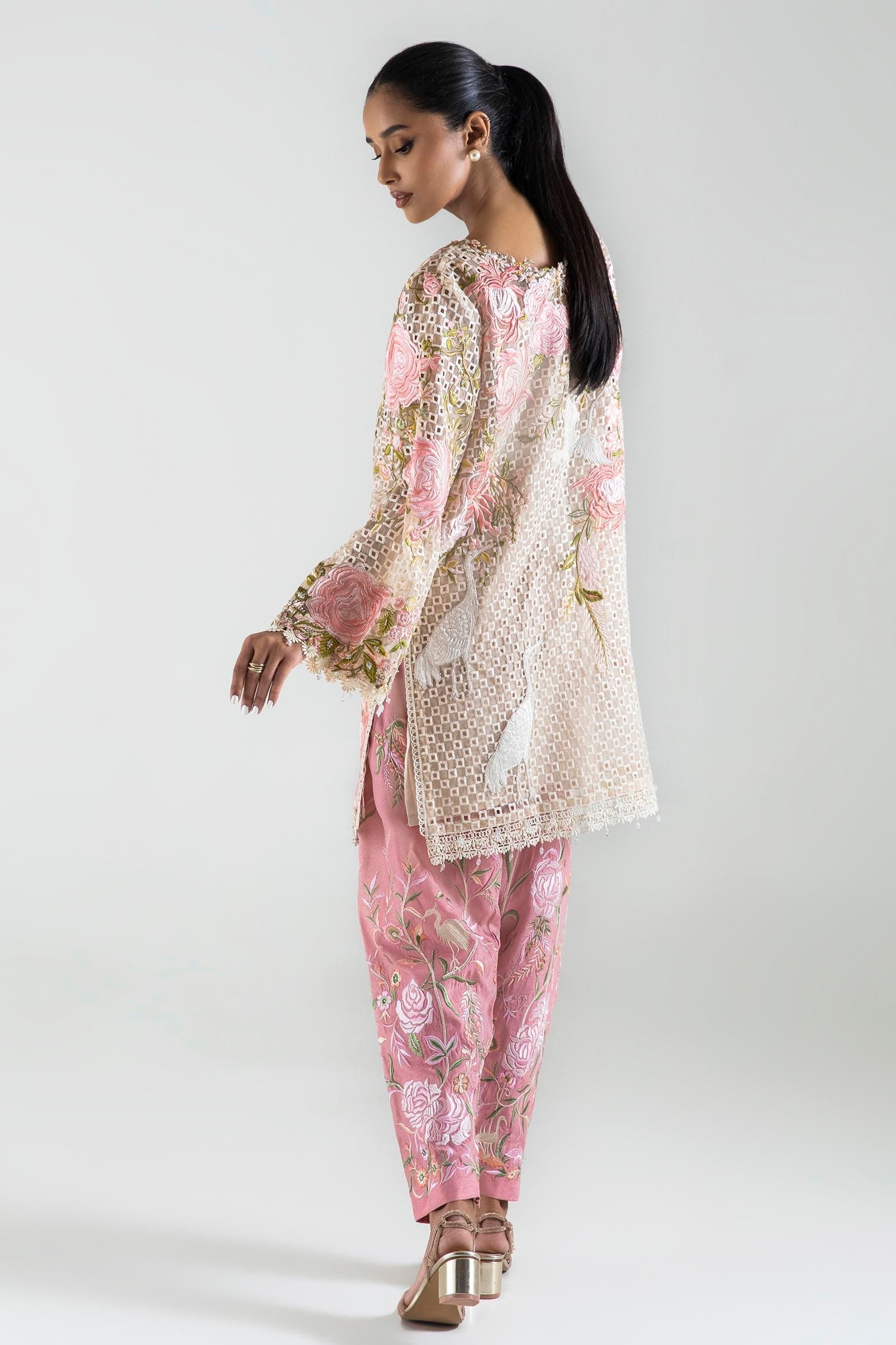 Sana Safinaz | Luxury Pret | SS24FOR223P2T - Official Sana Safinaz stockist in UK - Sakeena London