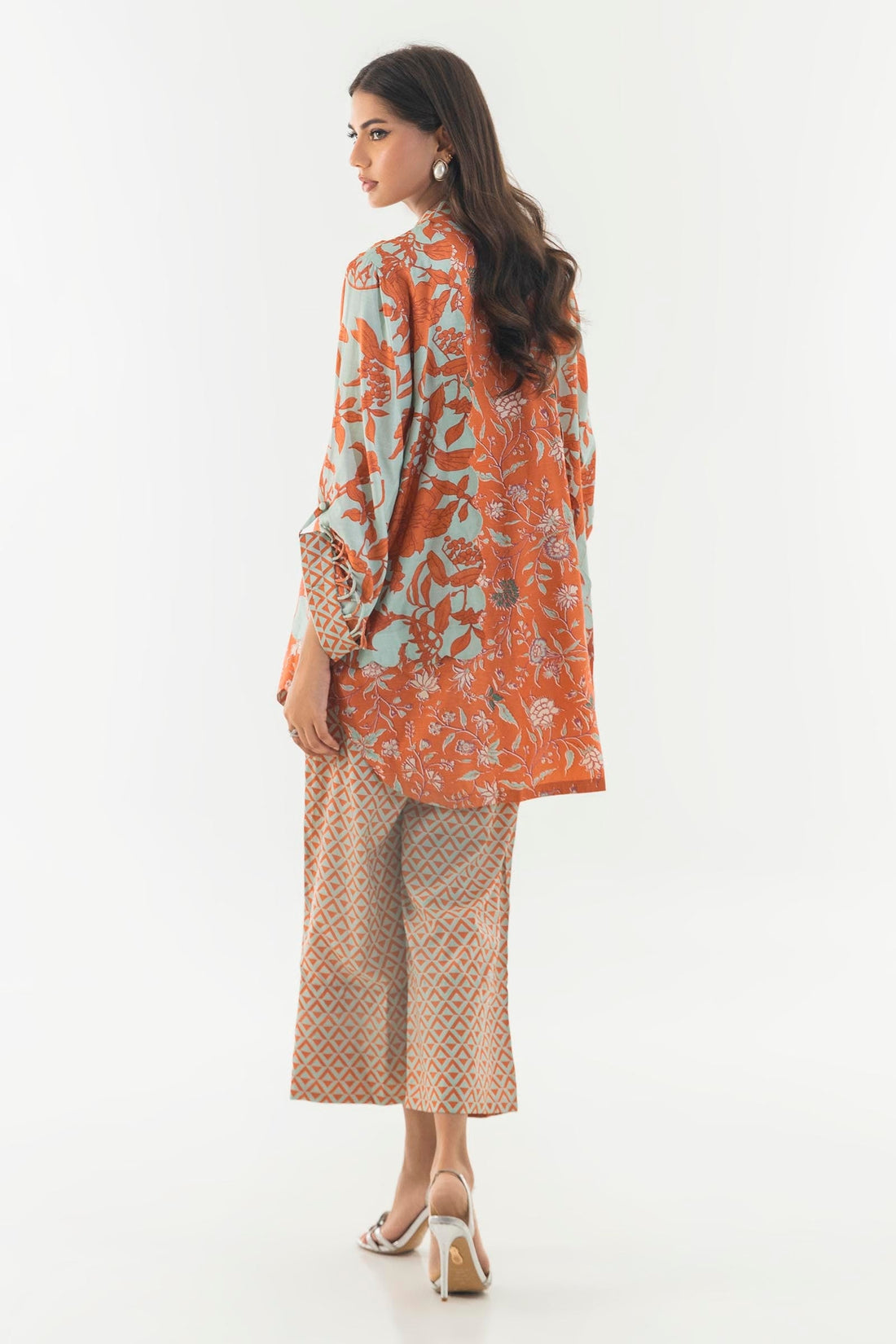 Sana Safinaz | Luxury Pret | SS24FOR228P2T - Official Sana Safinaz stockist in UK - Sakeena London