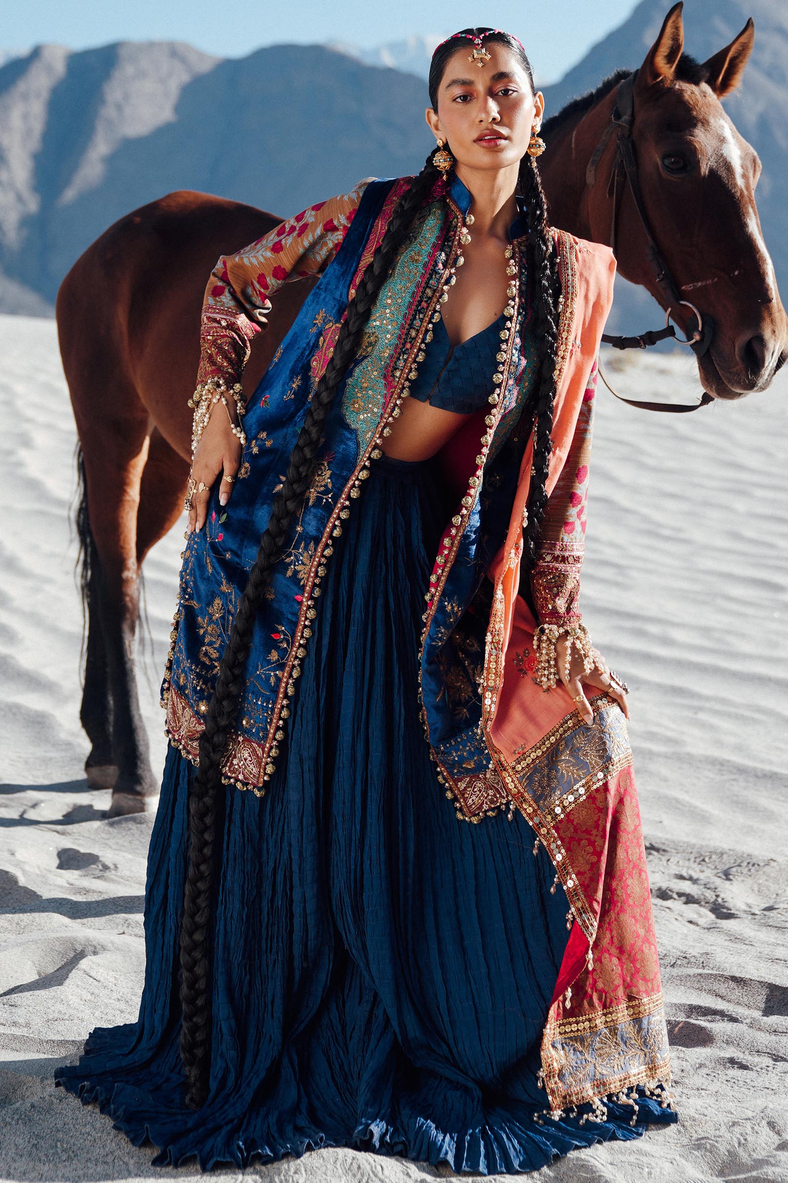 Sana Safinaz | Winter Shawl 24 | V241-001-3CP - Official Sana Safinaz stockist in UK - Sakeena London