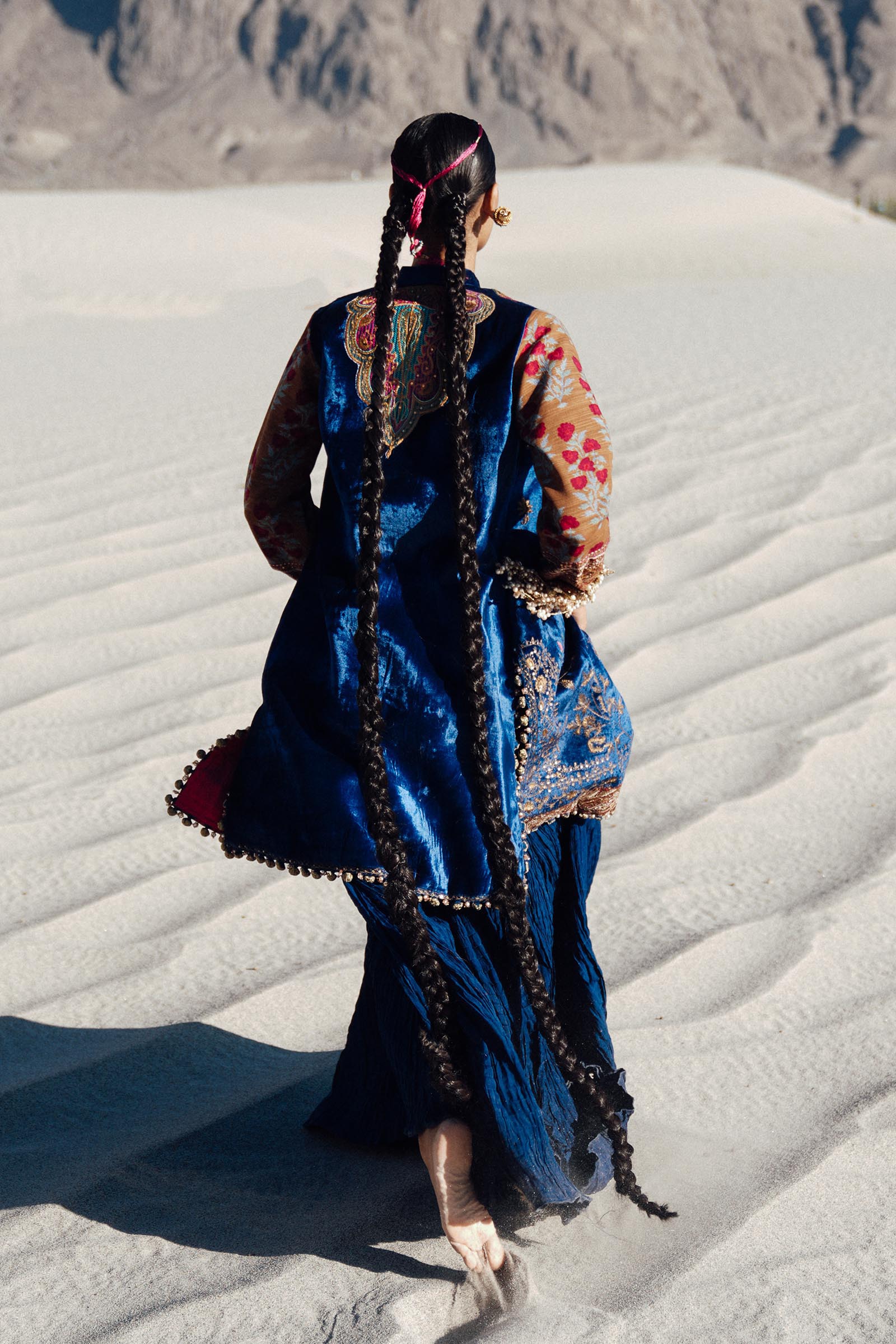 Sana Safinaz | Winter Shawl 24 | V241-001-3CP - Official Sana Safinaz stockist in UK - Sakeena London