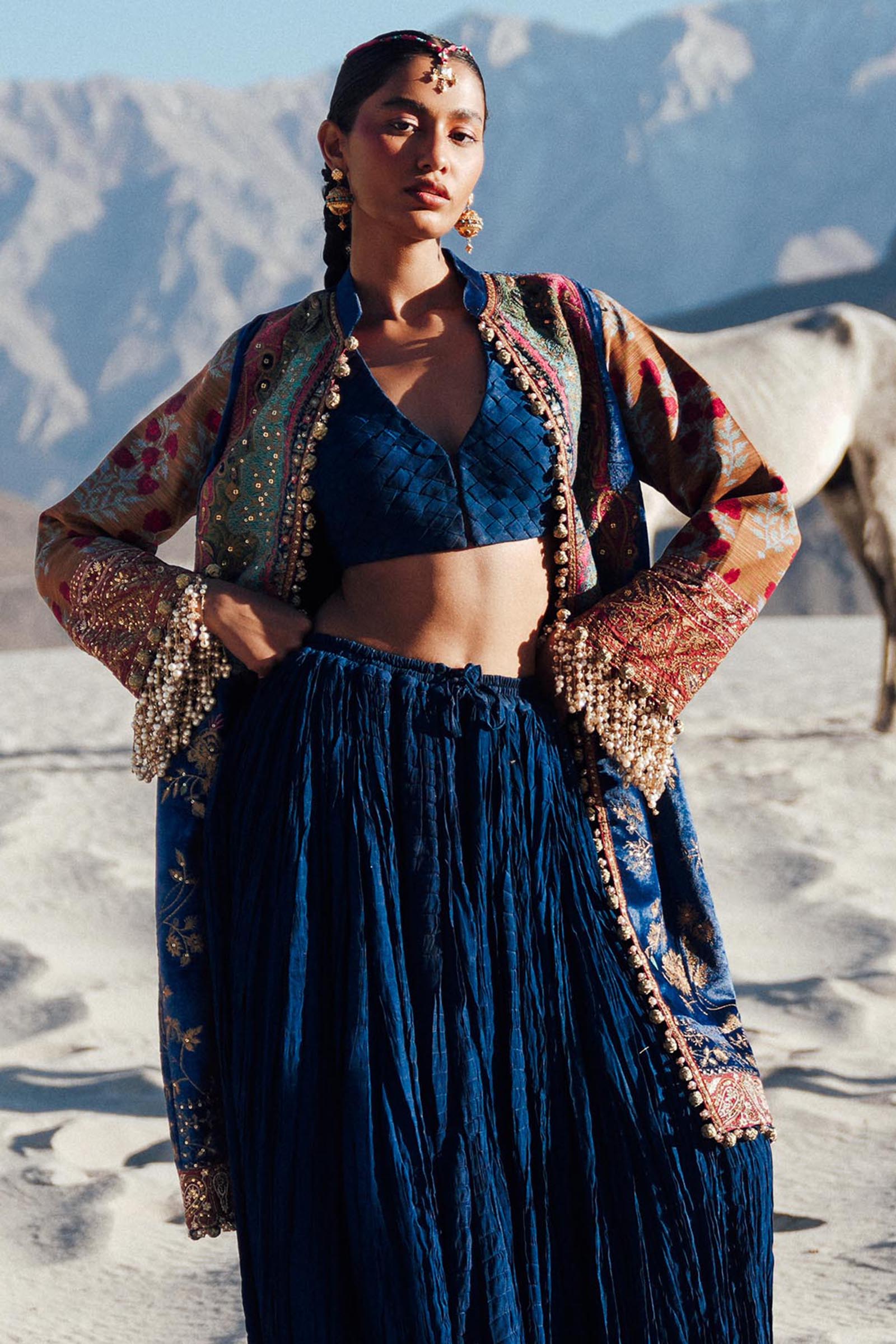 Sana Safinaz | Winter Shawl 24 | V241-001-3CP - Official Sana Safinaz stockist in UK - Sakeena London
