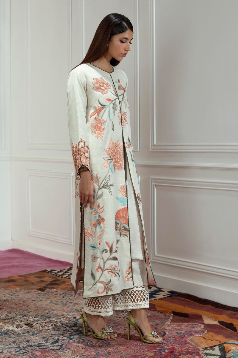Sana Safinaz | Luxury Pret | FW23FOR132 - Official Sana Safinaz stockist in UK - Sakeena London