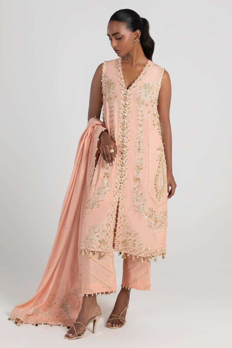 Sana Safinaz | Luxury Pret | FW23FOR126 - Official Sana Safinaz stockist in UK - Sakeena London
