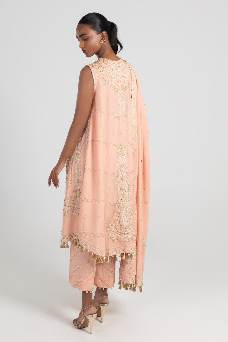 Sana Safinaz | Luxury Pret | FW23FOR126 - Official Sana Safinaz stockist in UK - Sakeena London
