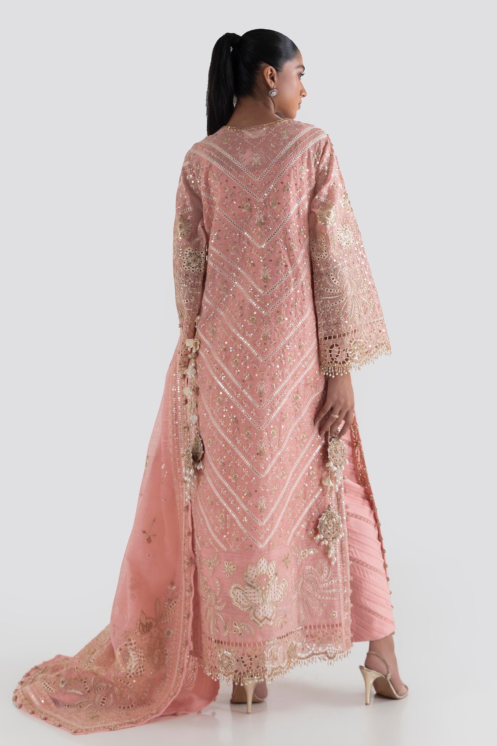 Sana Safinaz | Luxury Pret | SS24FOR203P3 - Official Sana Safinaz stockist in UK - Sakeena London
