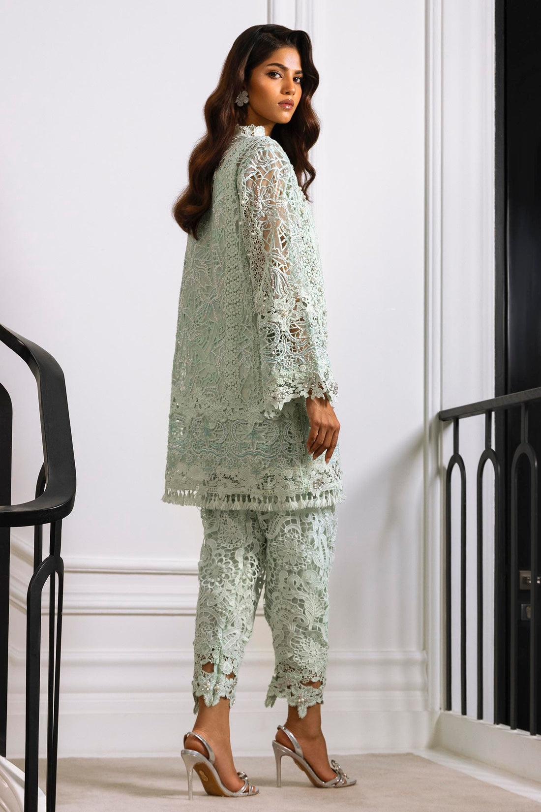 Sana Safinaz | Luxury Pret | SS24FOR209P2T - Official Sana Safinaz stockist in UK - Sakeena London