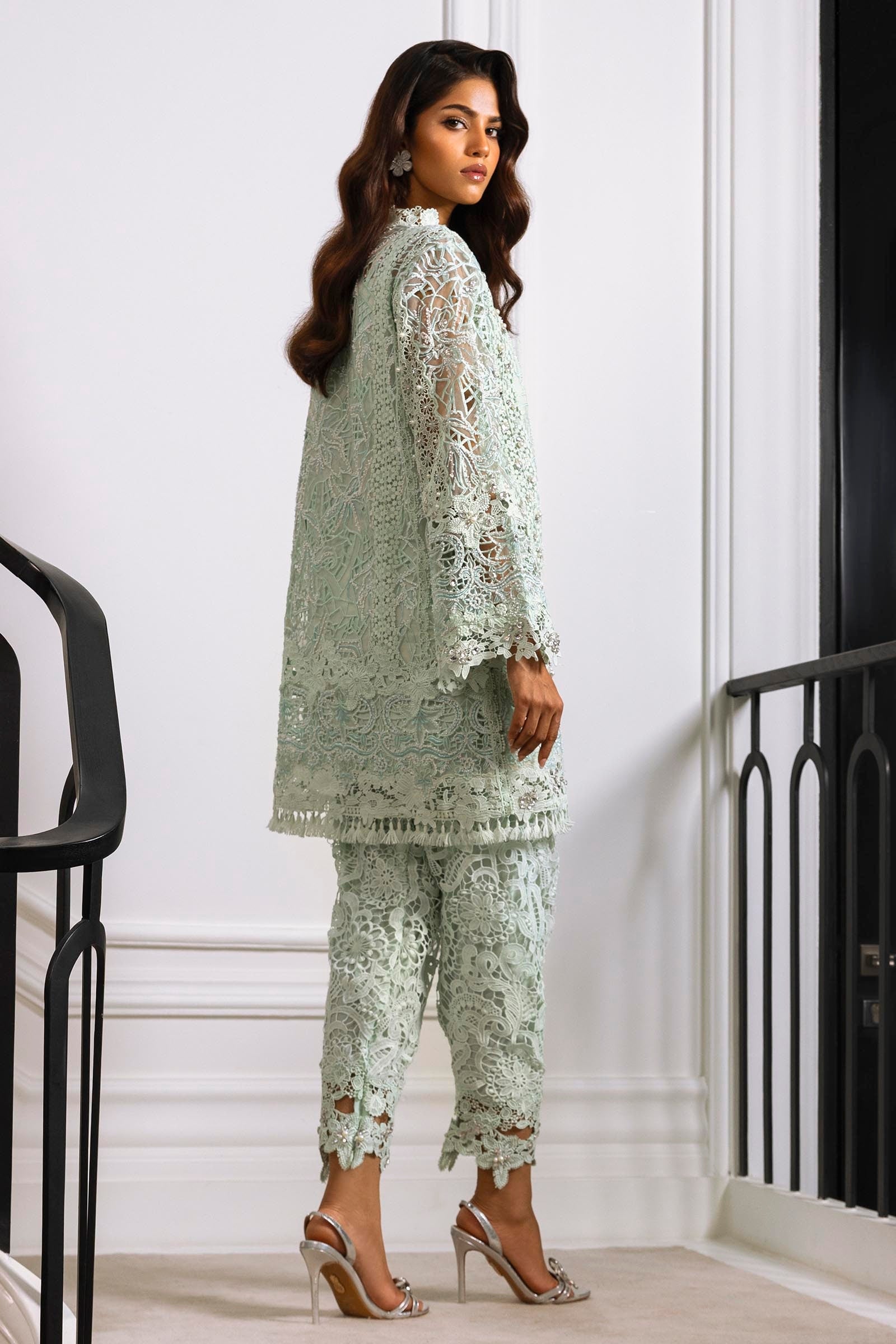 Sana Safinaz | Luxury Pret | SS24FOR209P2T - Official Sana Safinaz stockist in UK - Sakeena London