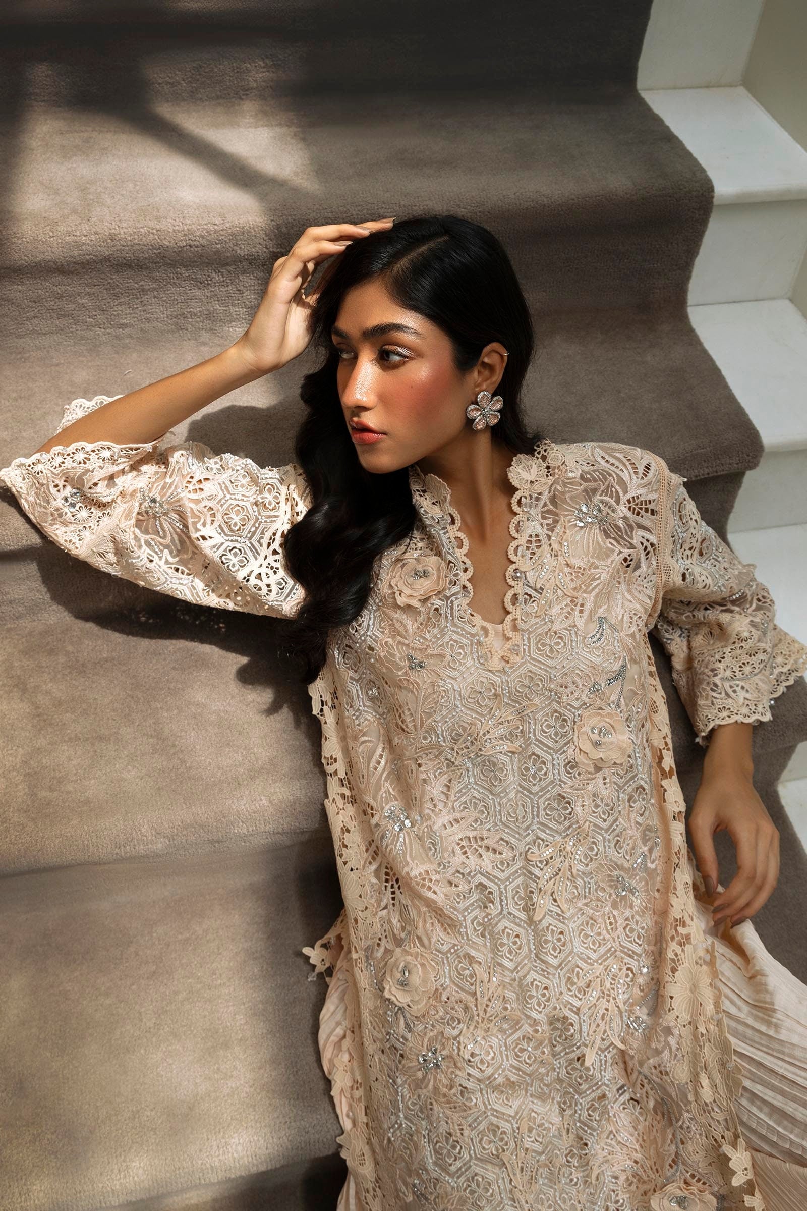 Sana Safinaz | Luxury Pret | SS24FOR212P2T - Official Sana Safinaz stockist in UK - Sakeena London