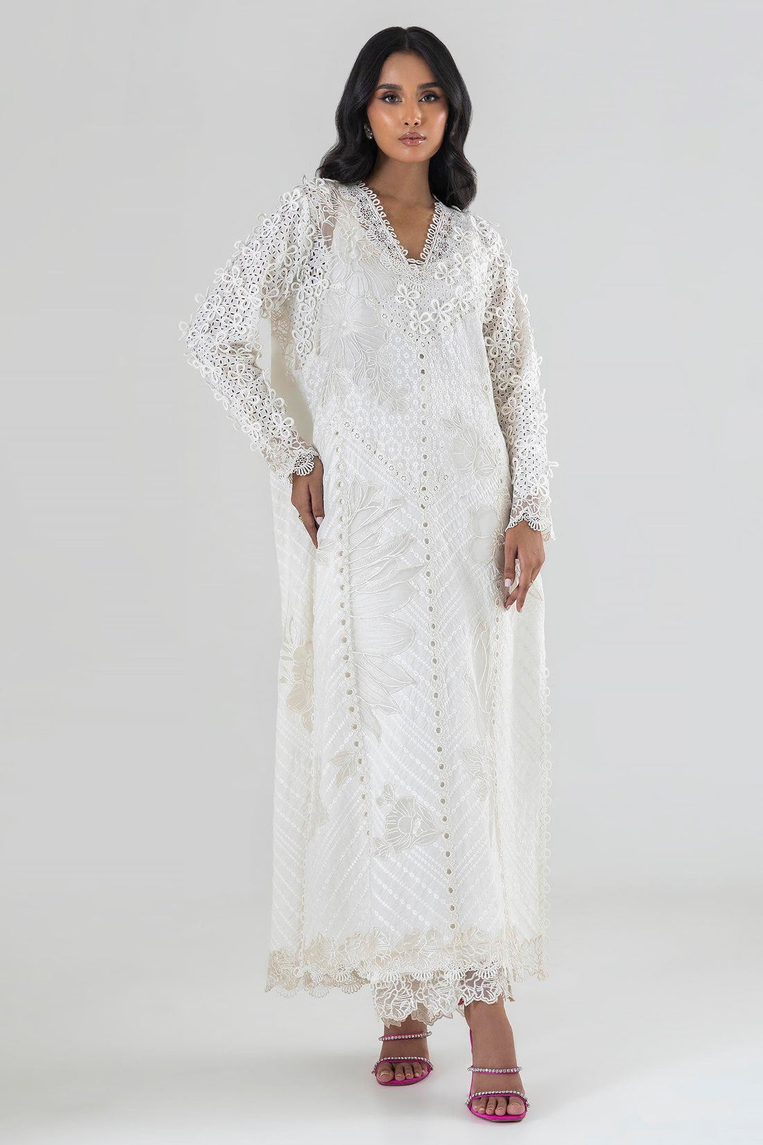 Sana Safinaz | Luxury Pret | SS24FOR214P2T - Official Sana Safinaz stockist in UK - Sakeena London