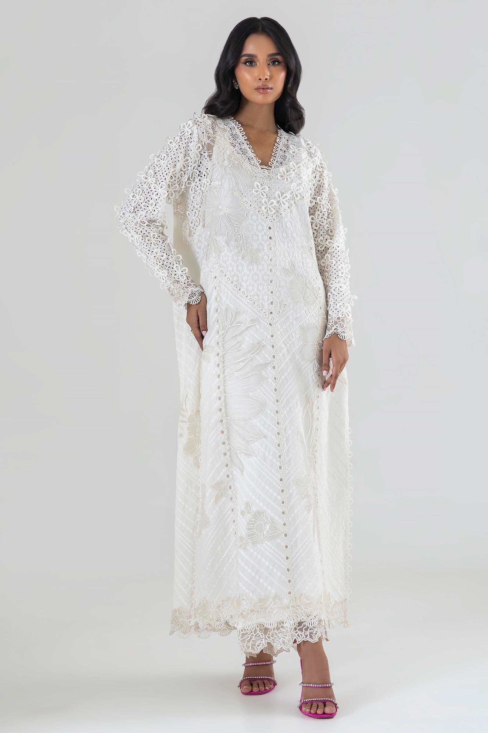 Sana Safinaz | Luxury Pret | SS24FOR214P2T - Official Sana Safinaz stockist in UK - Sakeena London