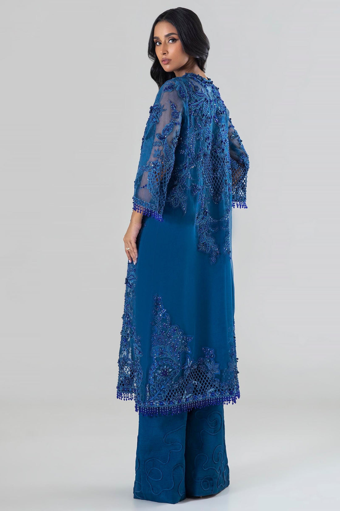 Sana Safinaz | Luxury Pret | SS24FOR218P2T - Official Sana Safinaz stockist in UK - Sakeena London