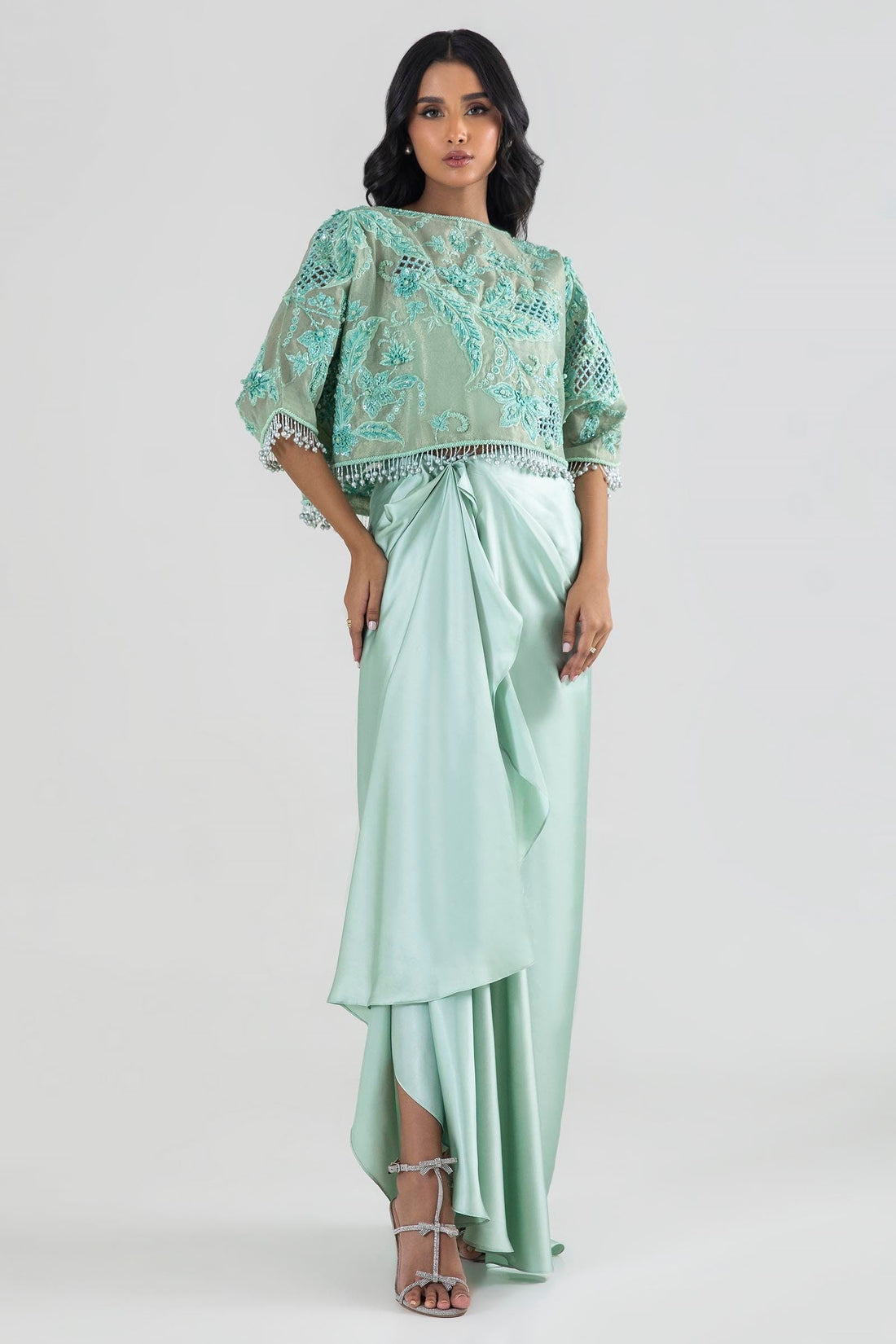 Sana Safinaz | Luxury Pret | SS24FOR219P2T - Official Sana Safinaz stockist in UK - Sakeena London