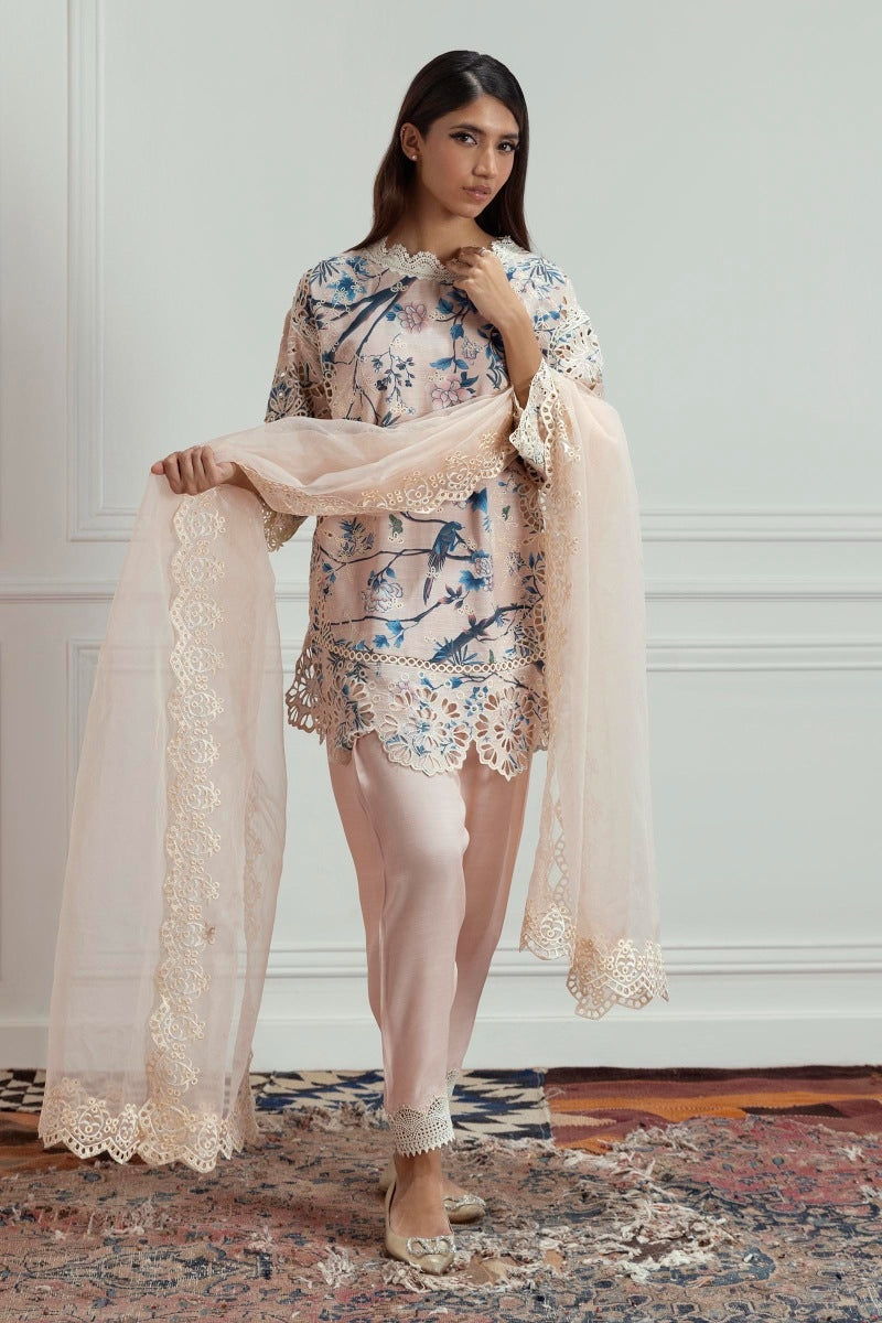 Sana Safinaz | Luxury Pret | FW23FOR129 - Official Sana Safinaz stockist in UK - Sakeena London