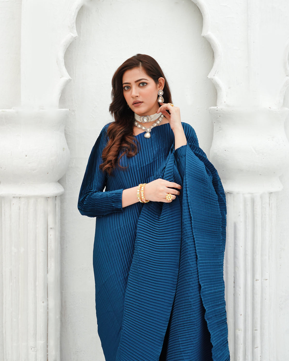 Zar | Formals Wear | Blue - Official Zar stockist in UK - Sakeena London