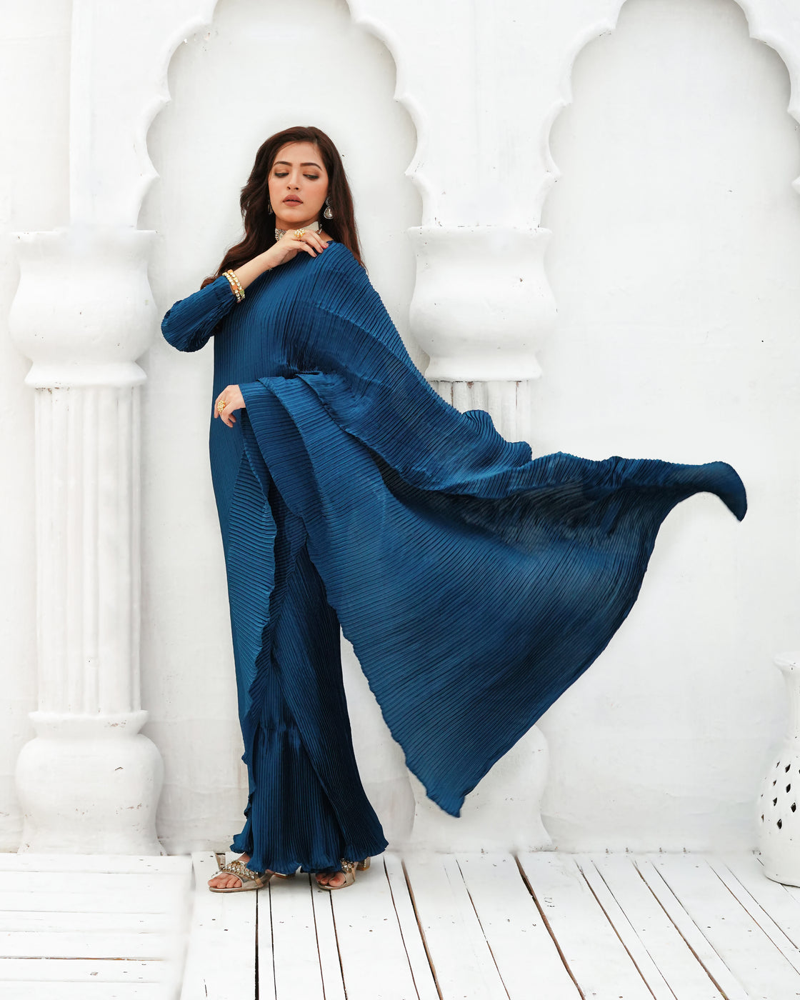 Zar | Formals Wear | Blue - Official Zar stockist in UK - Sakeena London