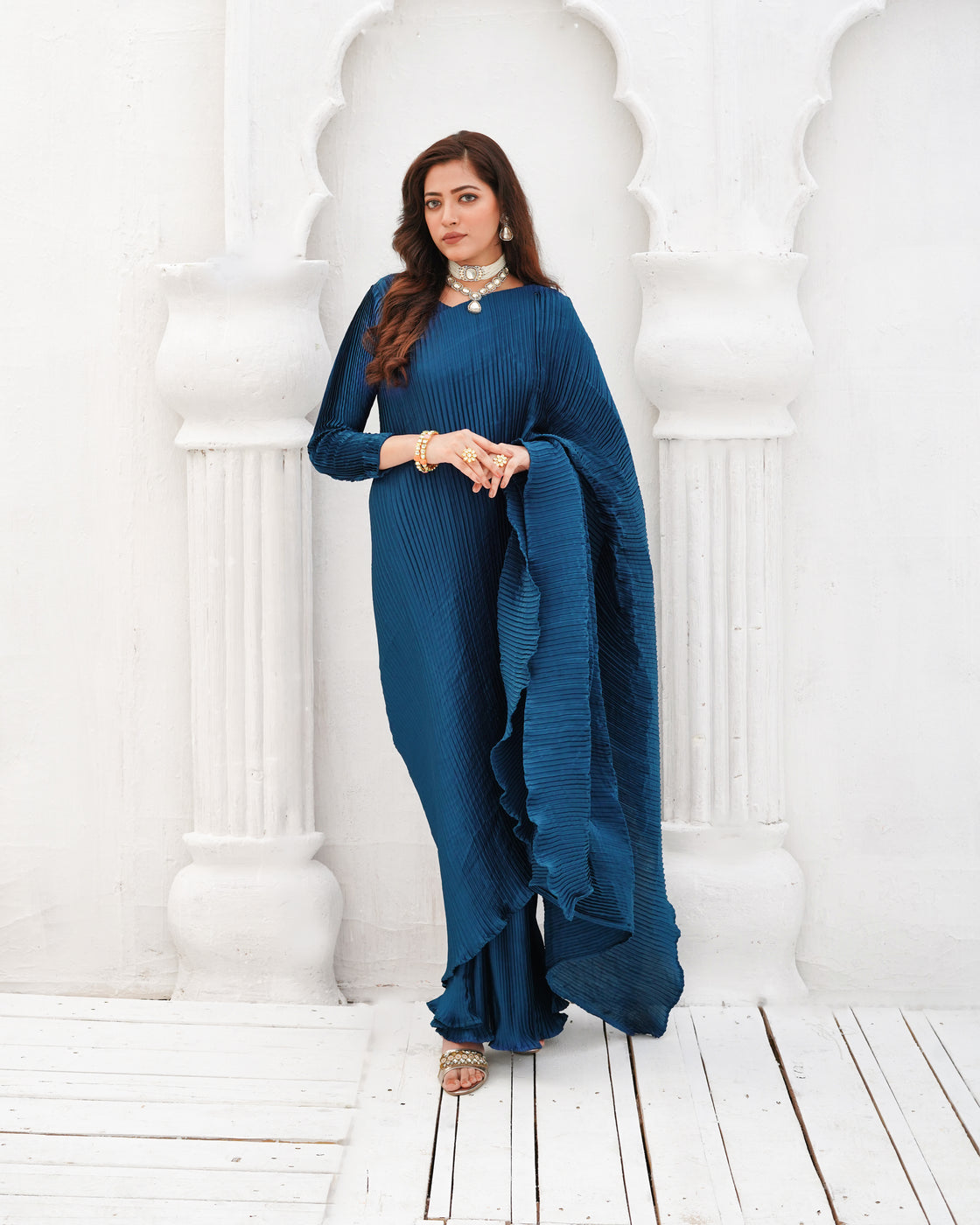 Zar | Formals Wear | Blue - Official Zar stockist in UK - Sakeena London