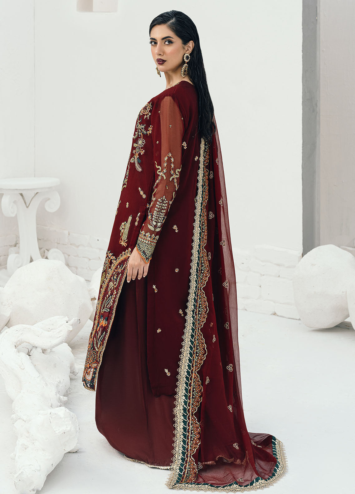 Sahane | Savoir Luxury Formals | CT-140002 Rouge - Savoir - Official Sahane stockist in UK - Sakeena London