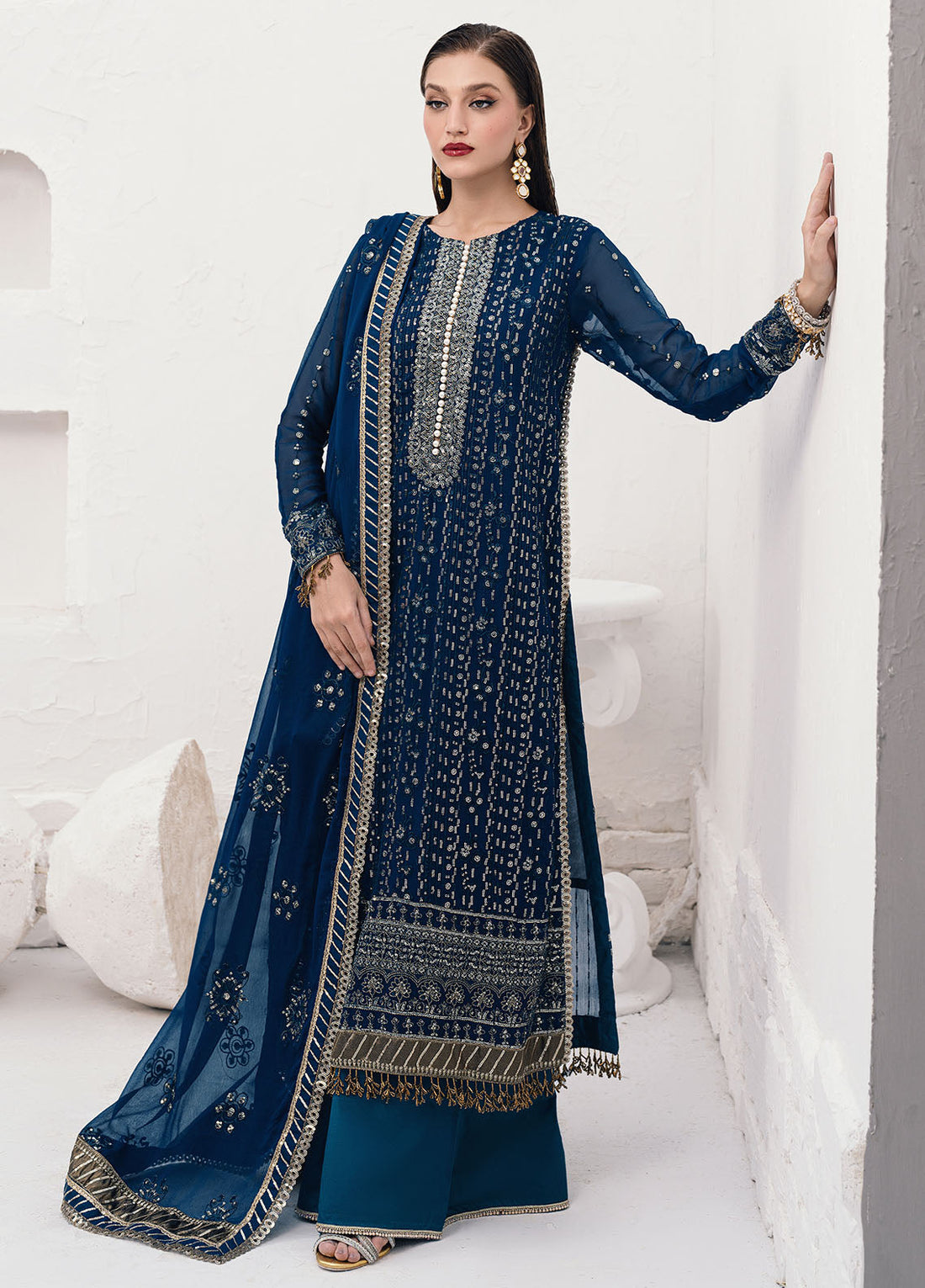 Sahane | Savoir Luxury Formals | CT-140004 Ashen - Savoir - Official Sahane stockist in UK - Sakeena London