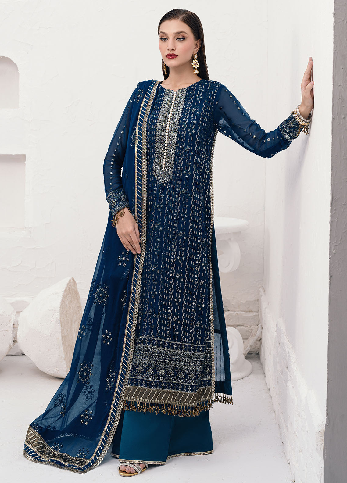 Sahane | Savoir Luxury Formals | CT-140004 Ashen - Savoir - Official Sahane stockist in UK - Sakeena London