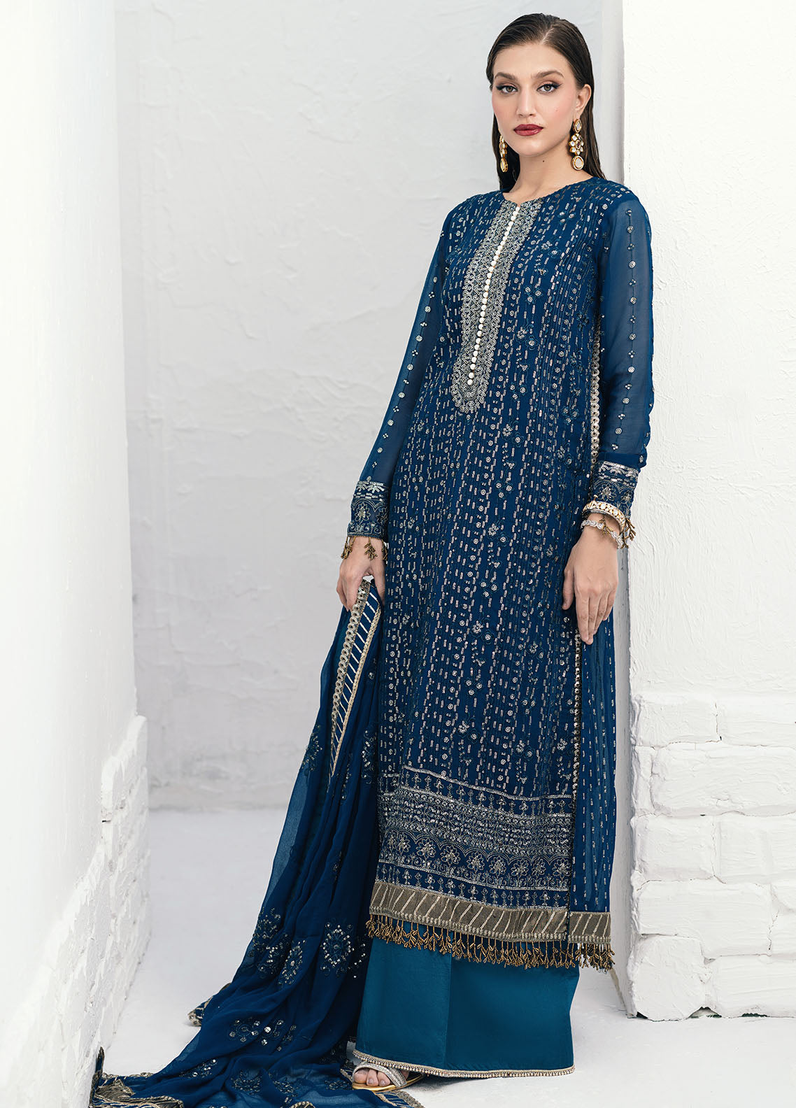 Sahane | Savoir Luxury Formals | CT-140004 Ashen - Savoir - Official Sahane stockist in UK - Sakeena London