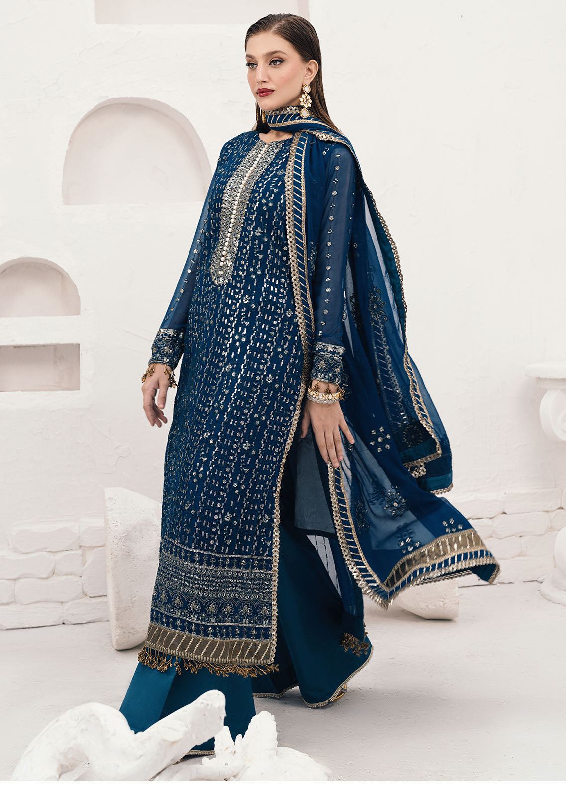 Sahane | Savoir Luxury Formals | CT-140004 Ashen - Savoir - Official Sahane stockist in UK - Sakeena London