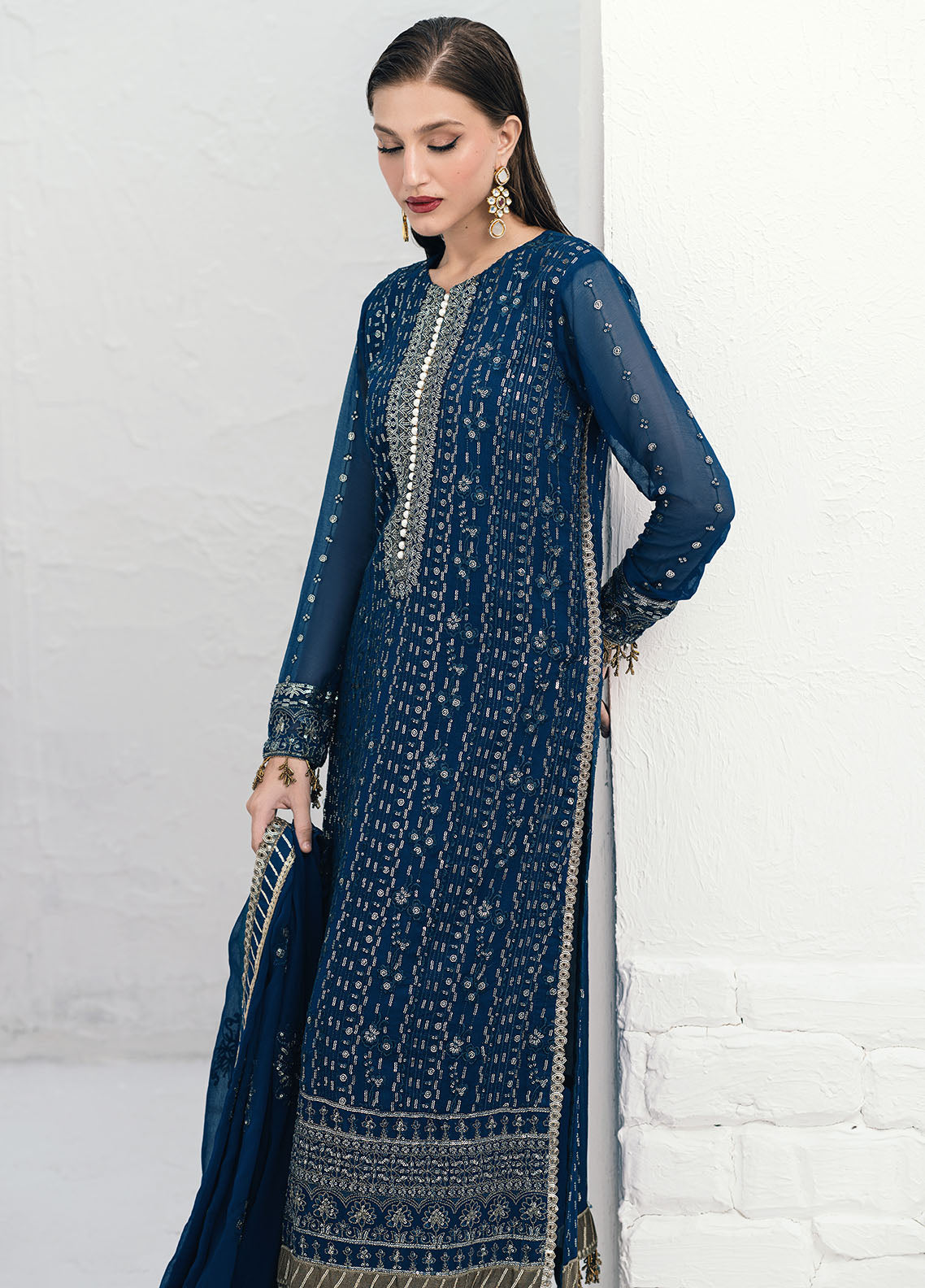 Sahane | Savoir Luxury Formals | CT-140004 Ashen - Savoir - Official Sahane stockist in UK - Sakeena London