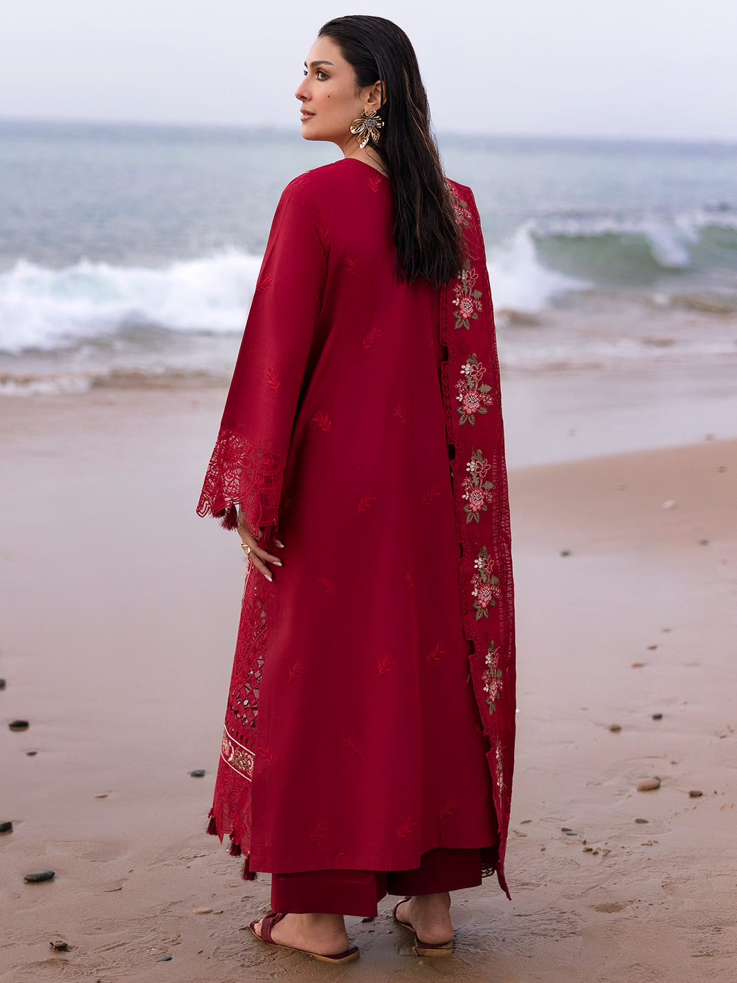 Mahnur | Sirena Luxury Lawn 25 | Scarlett - Official Mahnur stockist in UK - Sakeena London