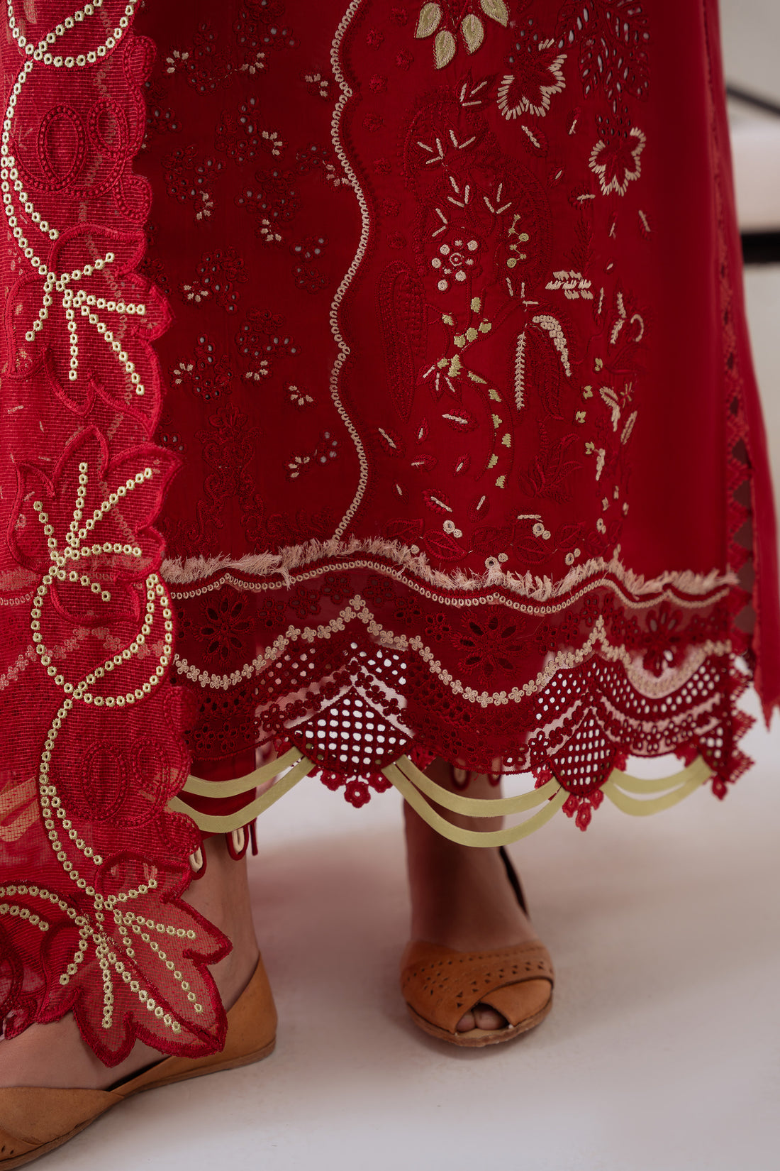 Aabyaan | Miraal Signature Embroidered Viscose 25 | SEHR (AV-07) - Official Aabyaan stockist in UK - Sakeena London