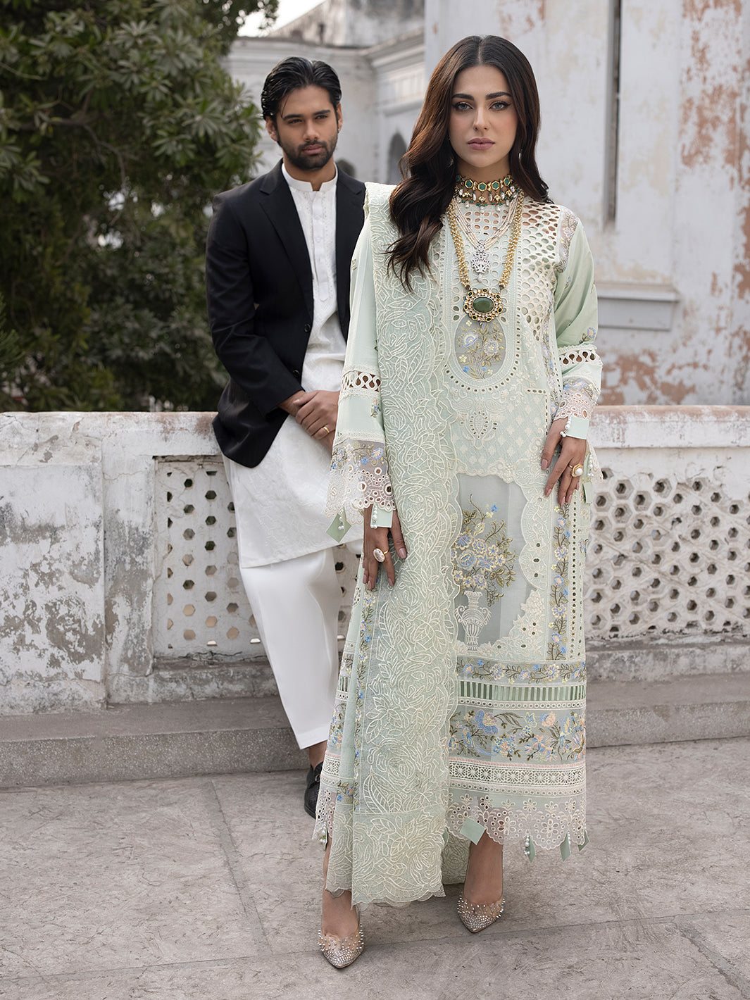 Mahnur | Mahrukh Luxury Lawn 24 | SELINA - Official Mahnur stockist in UK - Sakeena London