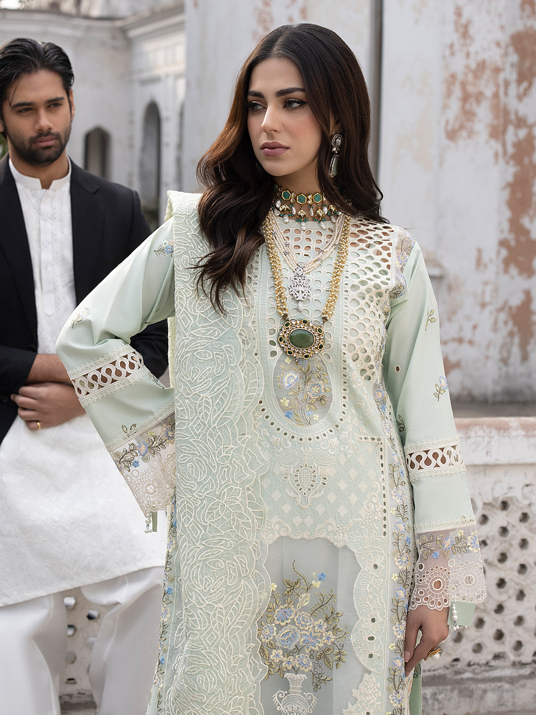 Mahnur | Mahrukh Luxury Lawn 24 | SELINA - Official Mahnur stockist in UK - Sakeena London