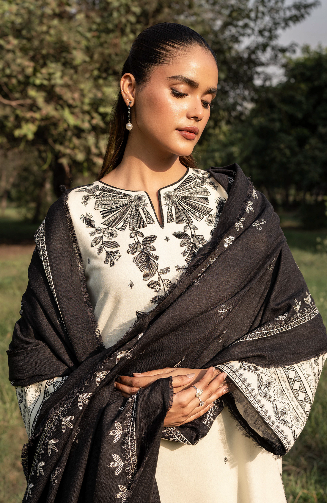 Seran | Whisper Garden Winter 24 | Pearl - Official Seran stockist in UK - Sakeena London