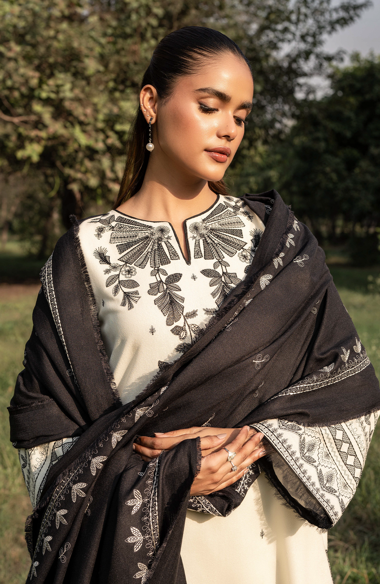 Seran | Whisper Garden Winter 24 | Pearl - Official Seran stockist in UK - Sakeena London