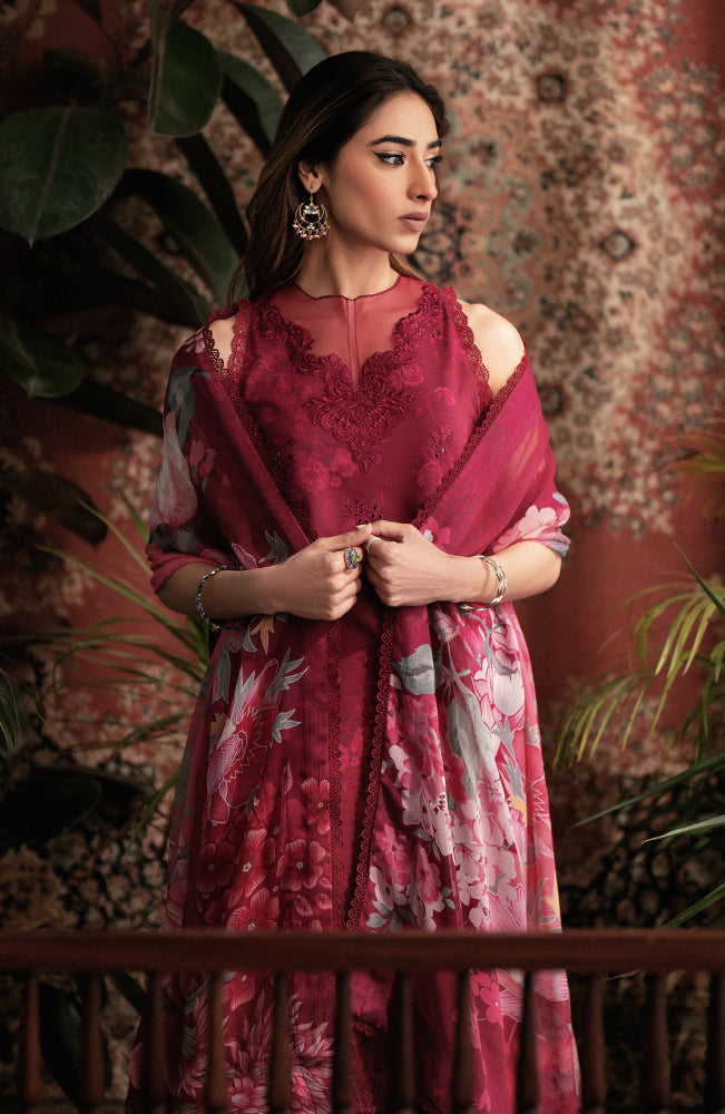 Seran | Afsanah Lawn 24 | Ruby - Official Seran stockist in UK - Sakeena London