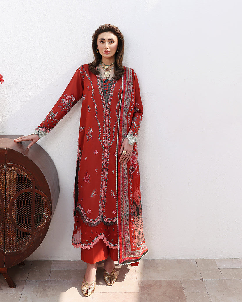 Roheenaz | Floral Reverie Luxury Lawn | Serene Bloom