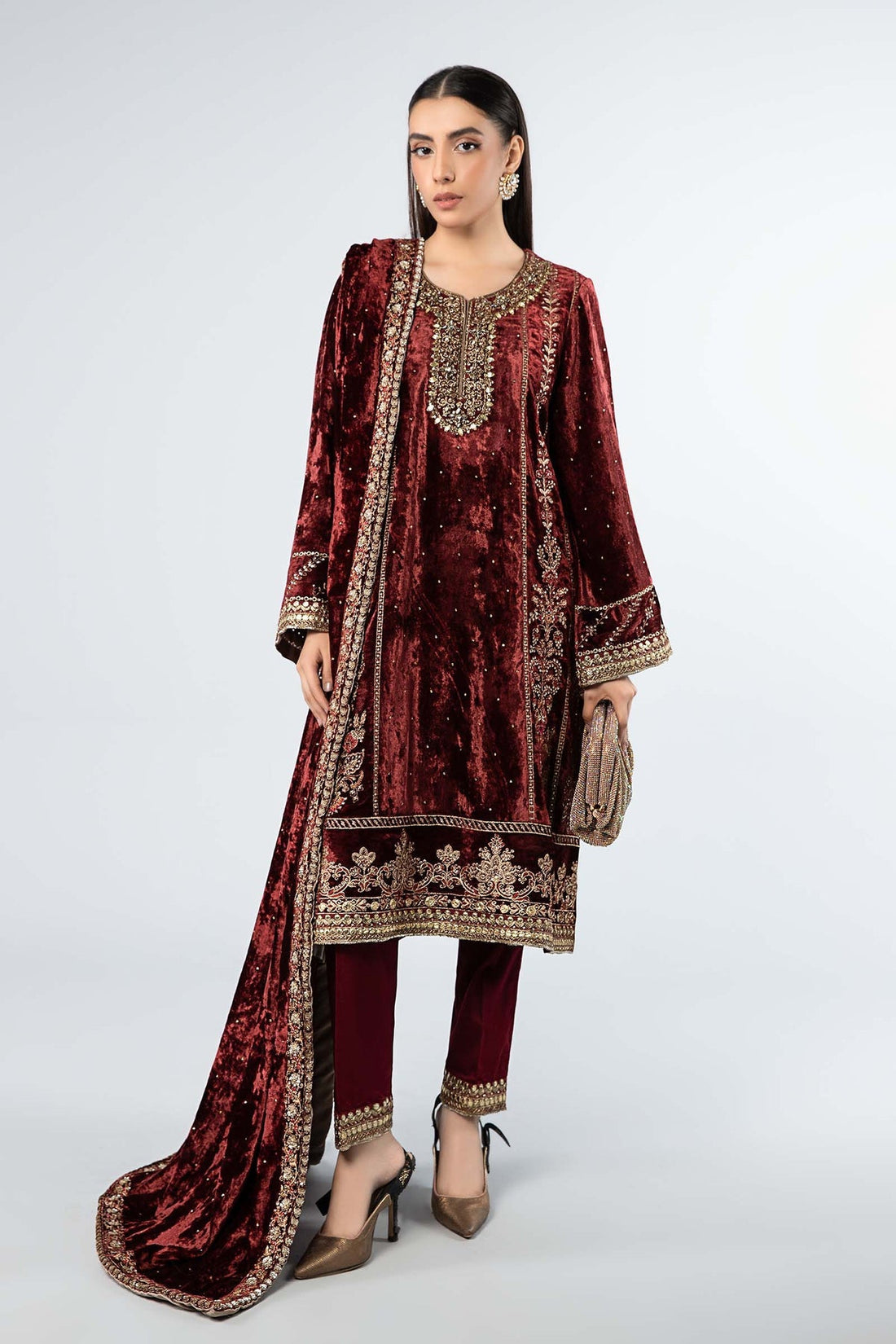 Maria B | Formal Wears | SF-W24-14 - Official Maria B stockist in UK - Sakeena London