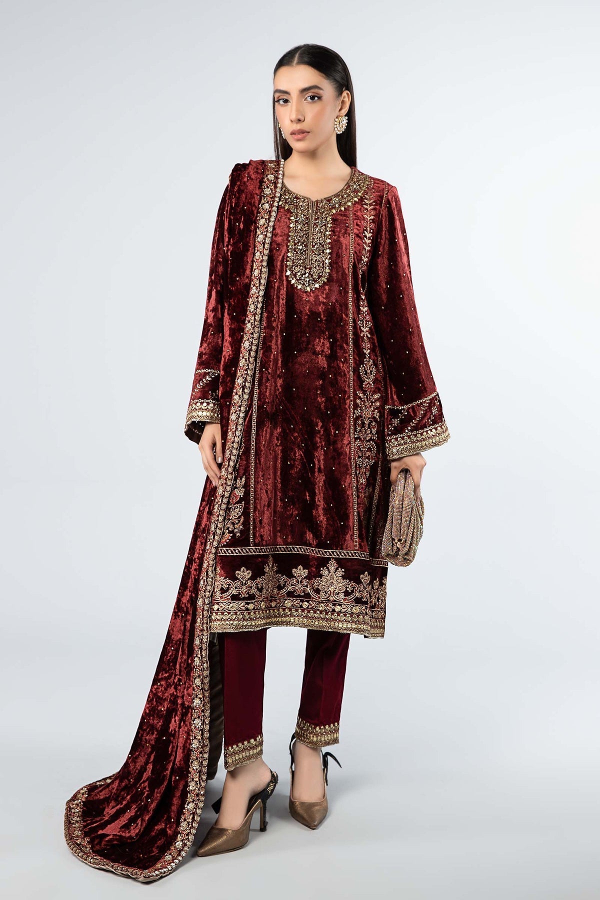 Maria B | Formal Wears | SF-W24-14 - Official Maria B stockist in UK - Sakeena London