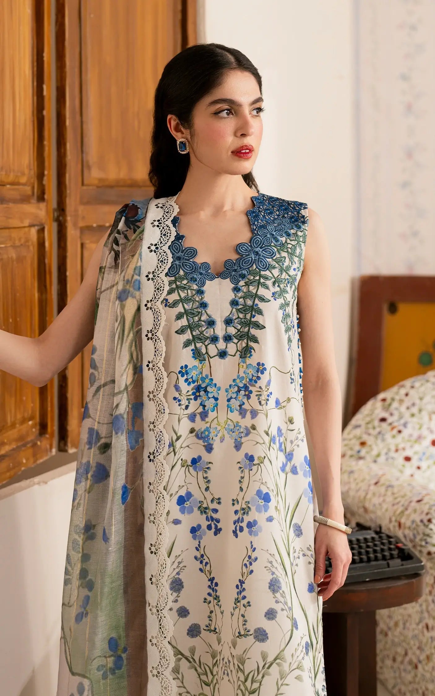 Asifa and Nabeel | Meraki Vintage 25 | Shabnam (MVL25-13) - Official Asifa and Nabeel stockist in UK - Sakeena London