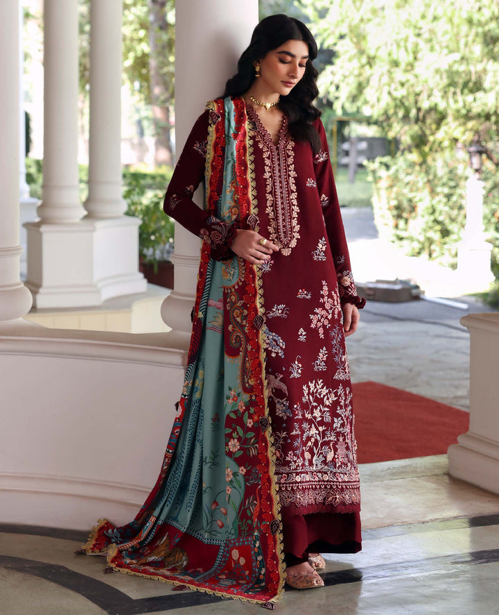 Republic Womenswear | Amaris Luxury Shawl 25 | Sienna - Official Sakeena London stockist in UK - Sakeena London
